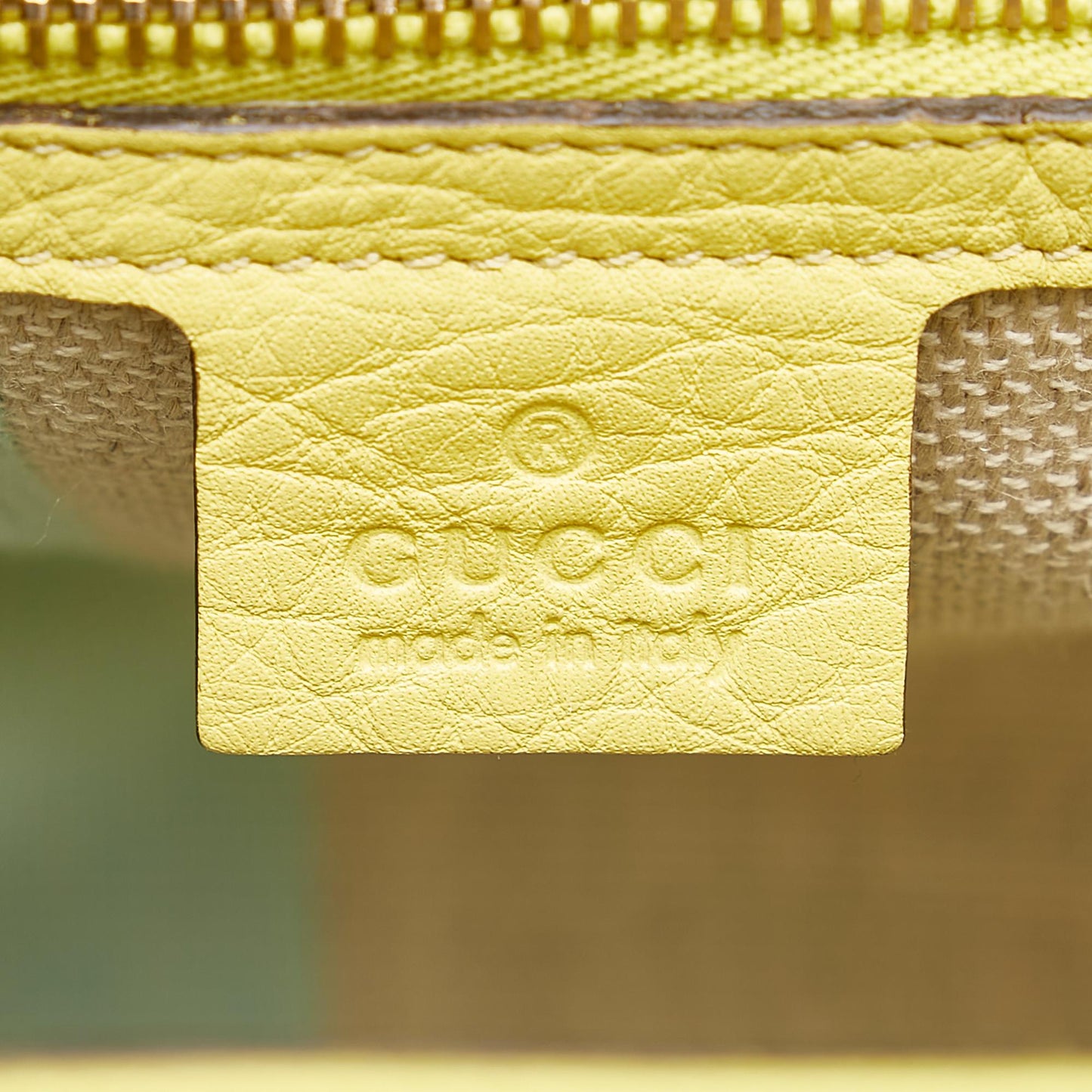 Gucci Bamboo Raffia Satchel