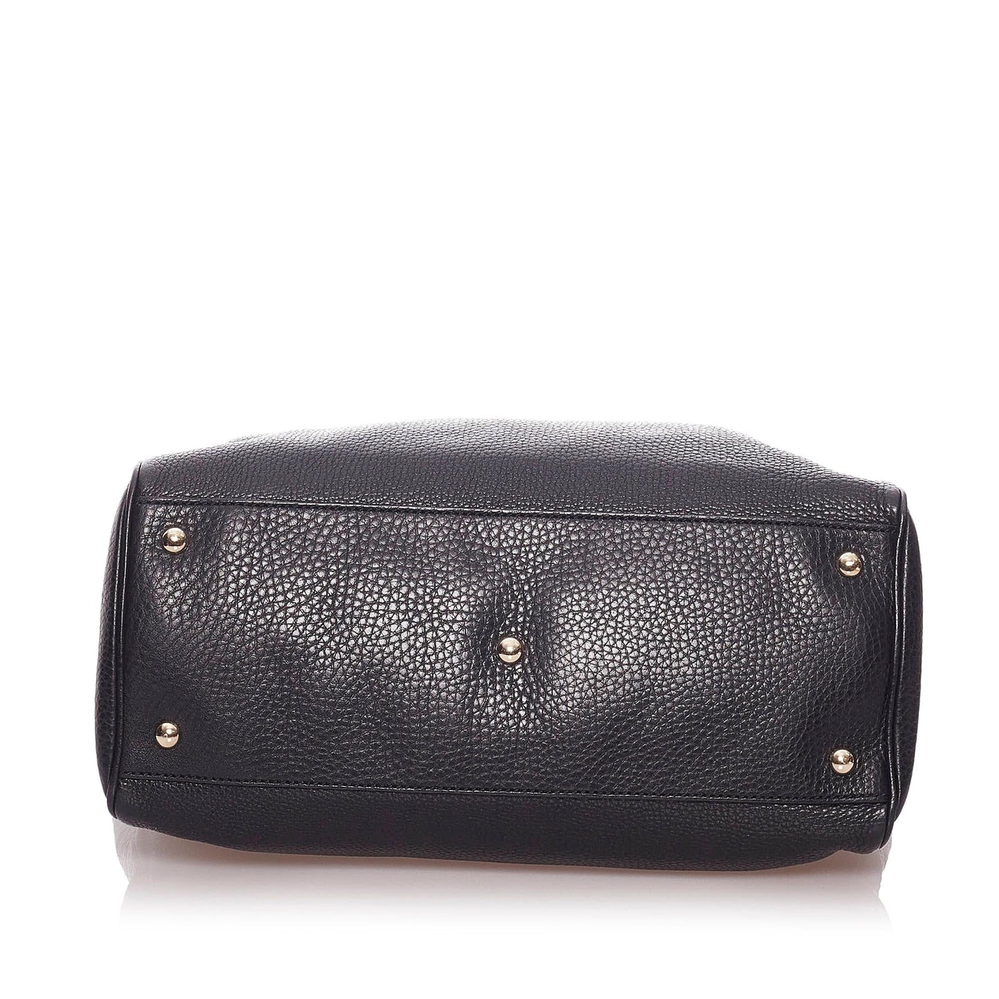 Gucci Bamboo Shopper Leather Handbag