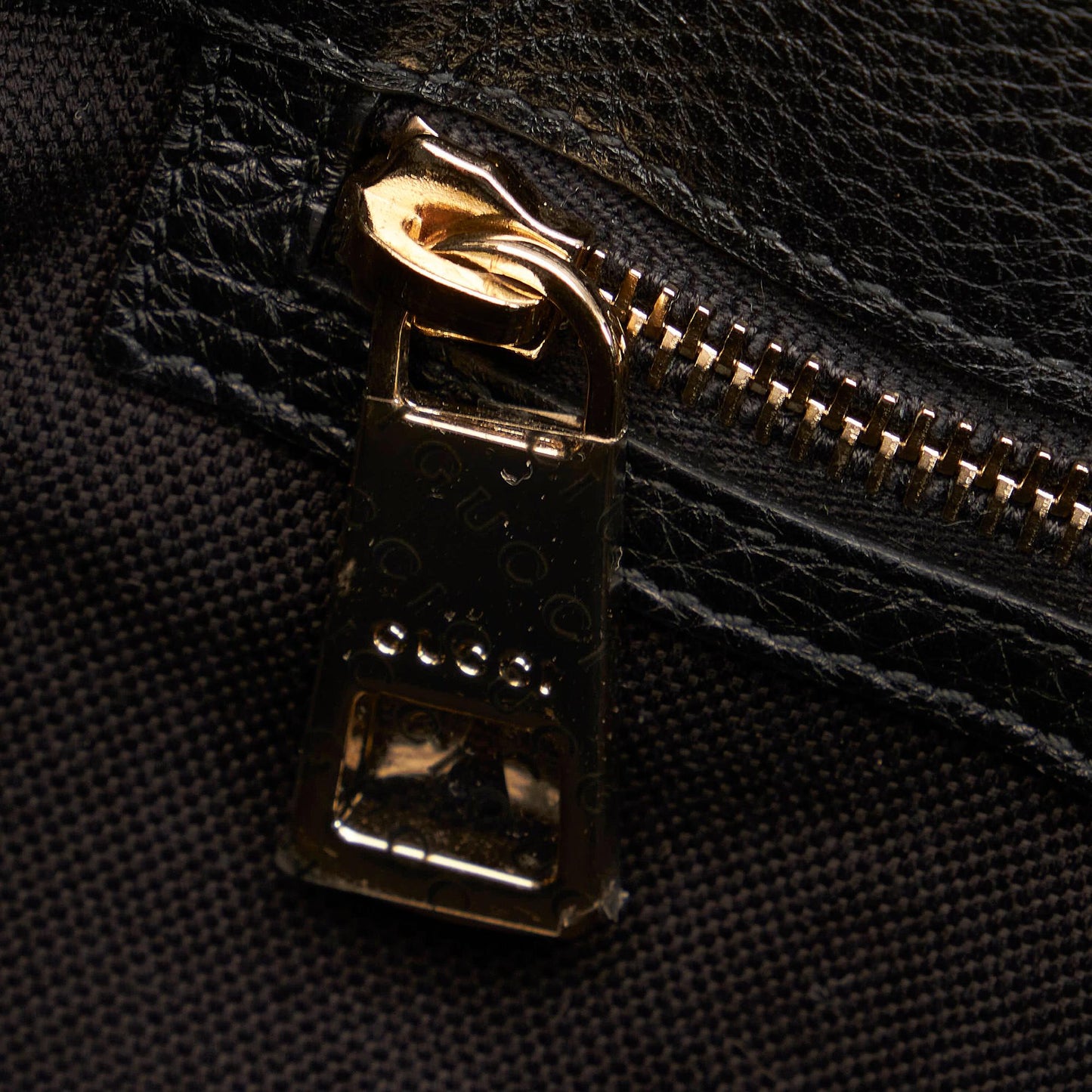 Gucci Bamboo Shopper Leather Handbag