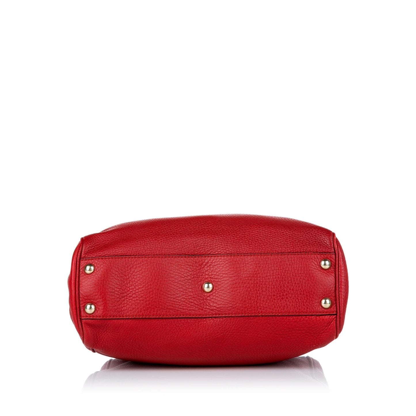 Gucci Bamboo Shopper Leather Satchel