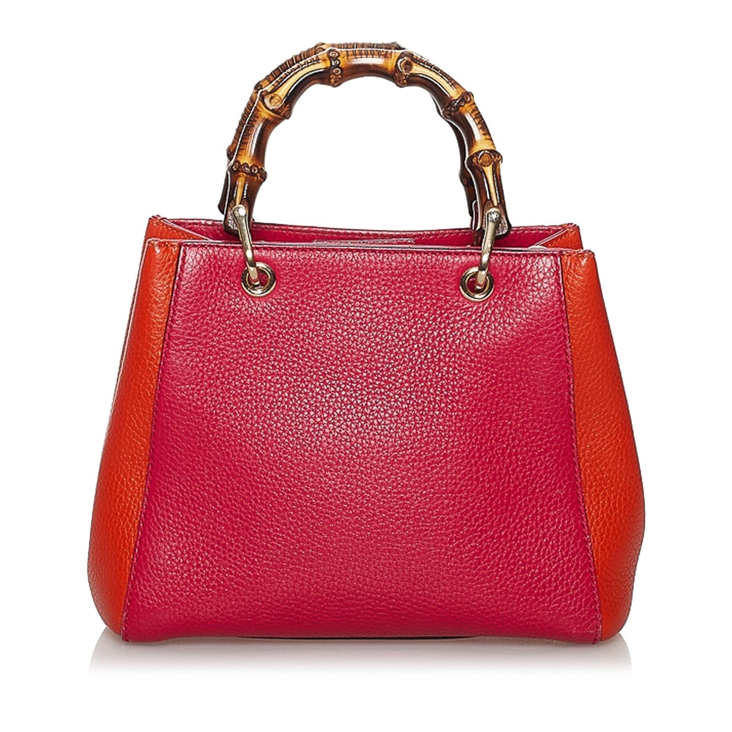 Gucci Bamboo Shopper Leather Satchel