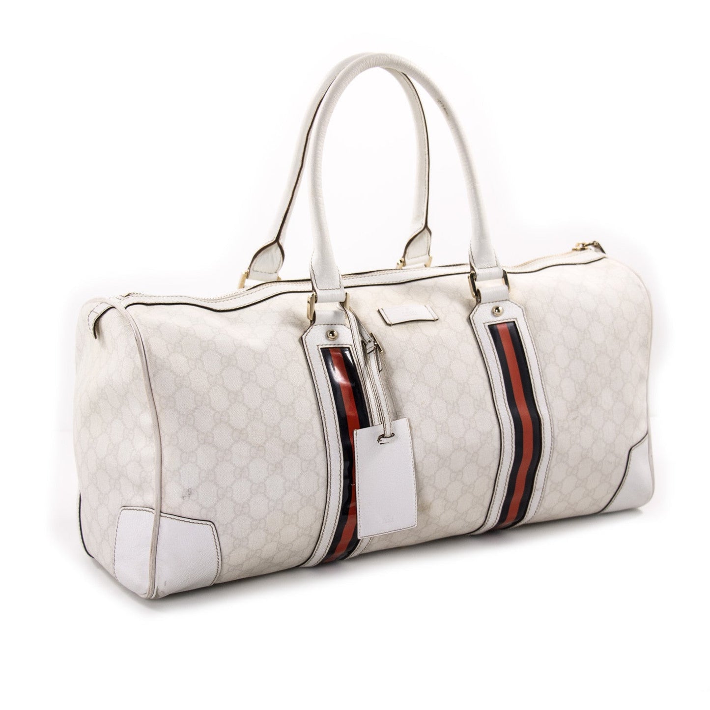 Gucci GG Large Web Duffle Bag