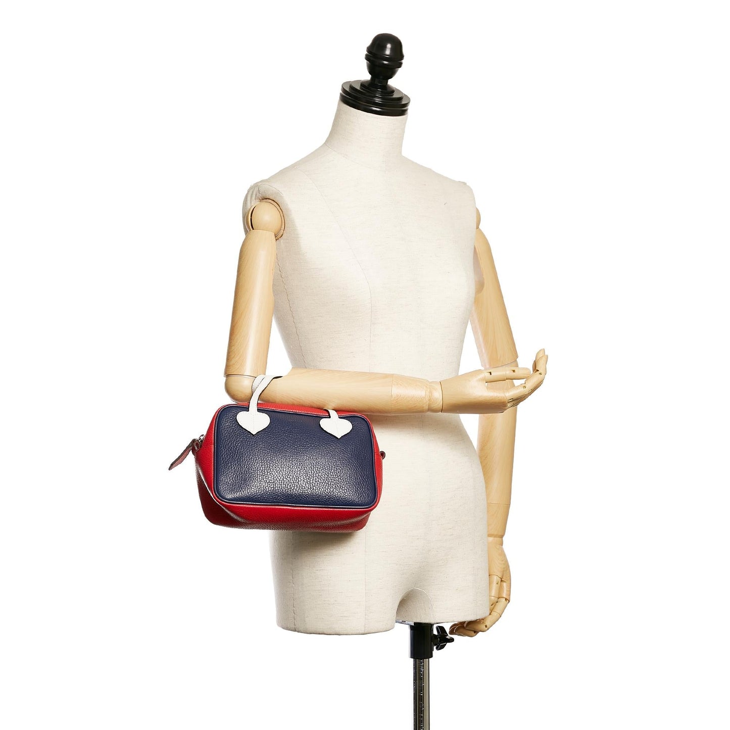 Gucci Childrens Tricolor Leather Handbag