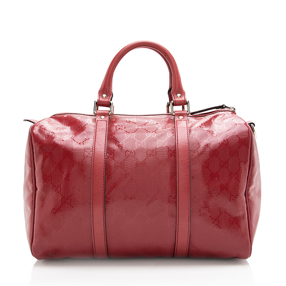 Gucci GG Coated Canvas Joy Medium Boston Bag