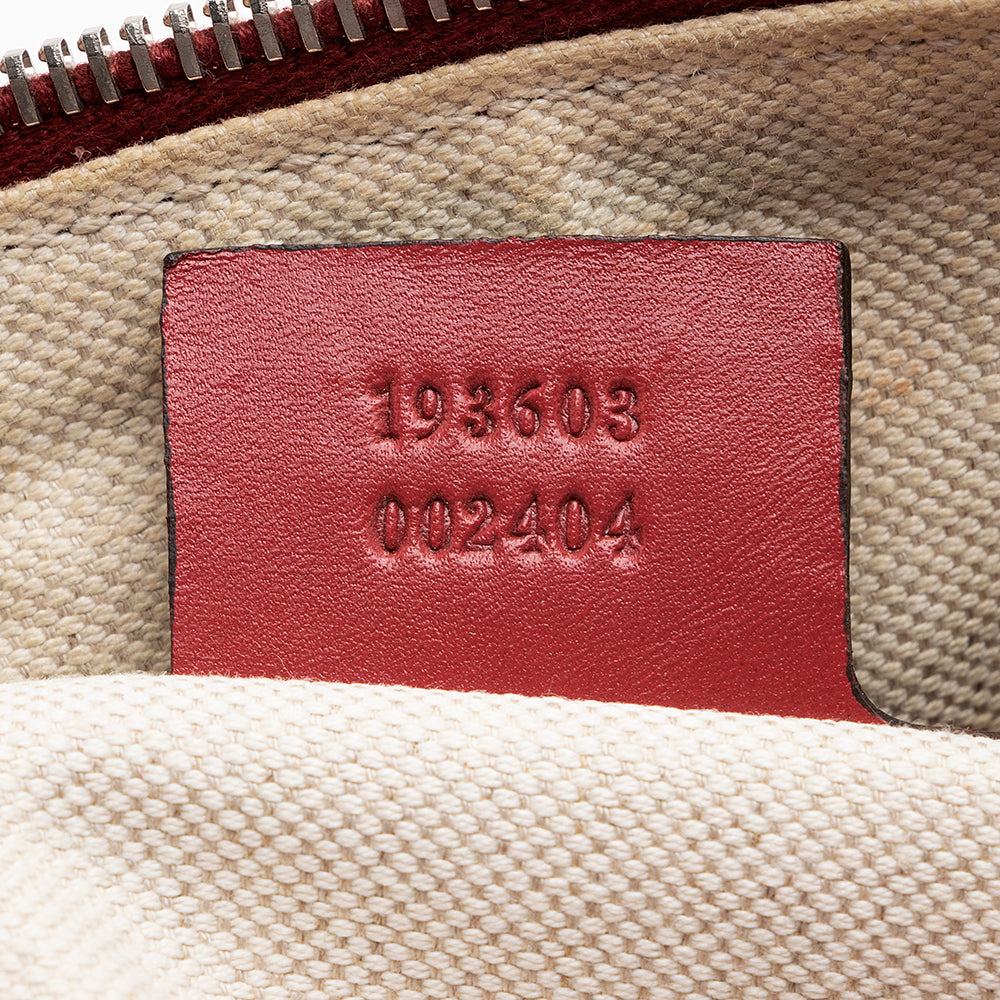 Gucci GG Coated Canvas Joy Medium Boston Bag