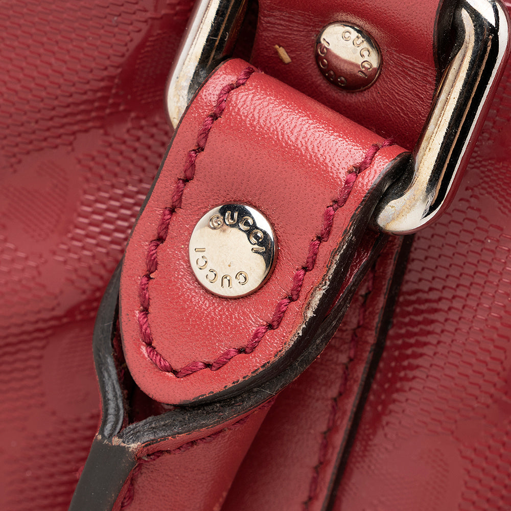 Gucci GG Coated Canvas Joy Medium Boston Bag