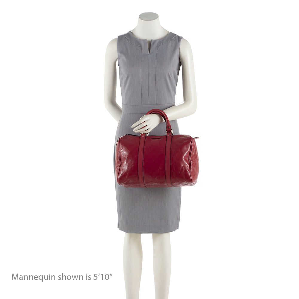 Gucci GG Coated Canvas Joy Medium Boston Bag