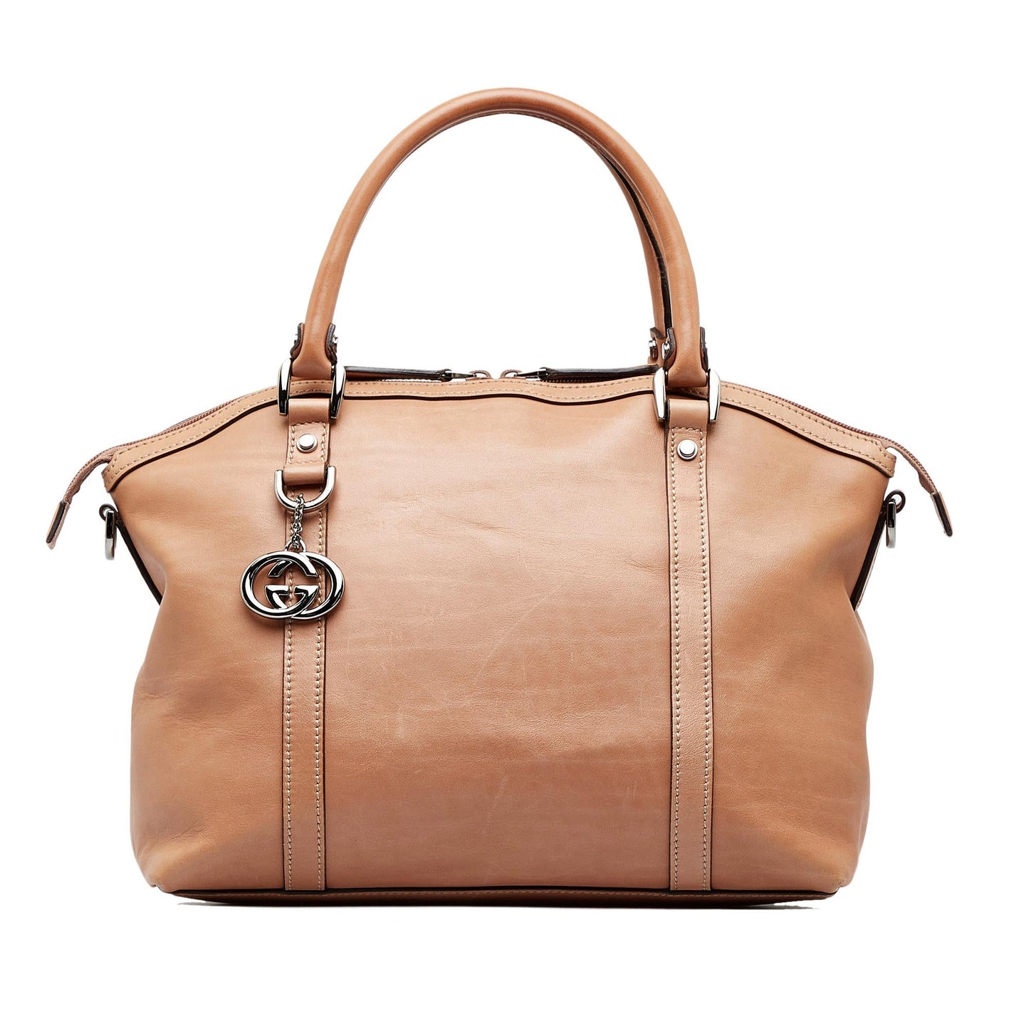 Gucci Convertible GG Charm Dome Satchel (SHG-dxPpi8)