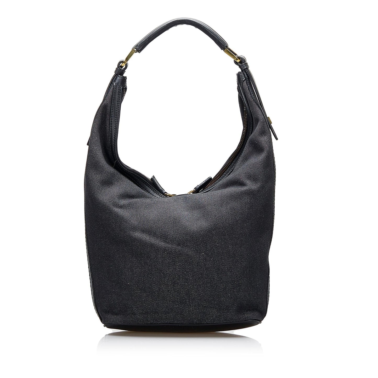 Gucci Denim Web Hobo (SHG-wuzFkd)