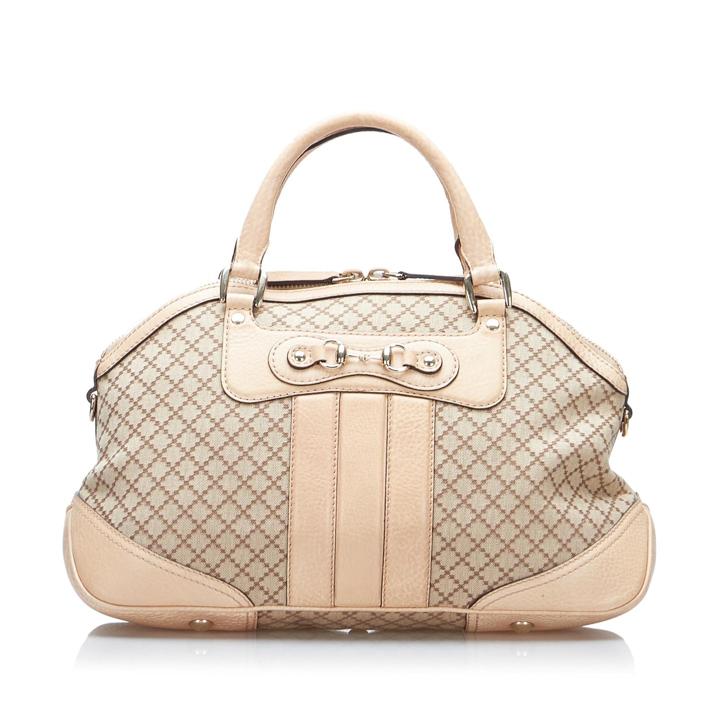 Gucci Diamante Horsebit Catherine Satchel (SHG-AULKnN)