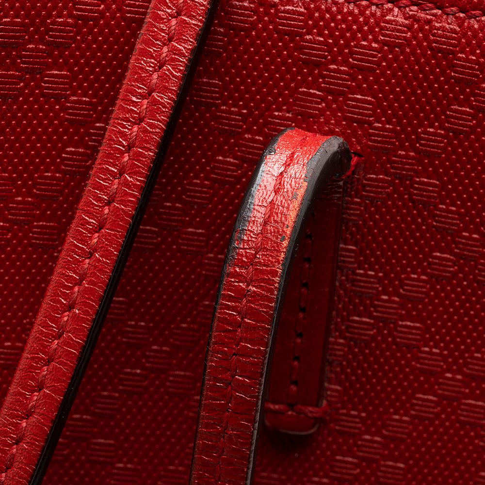 Gucci Diamante Leather Bright Tote