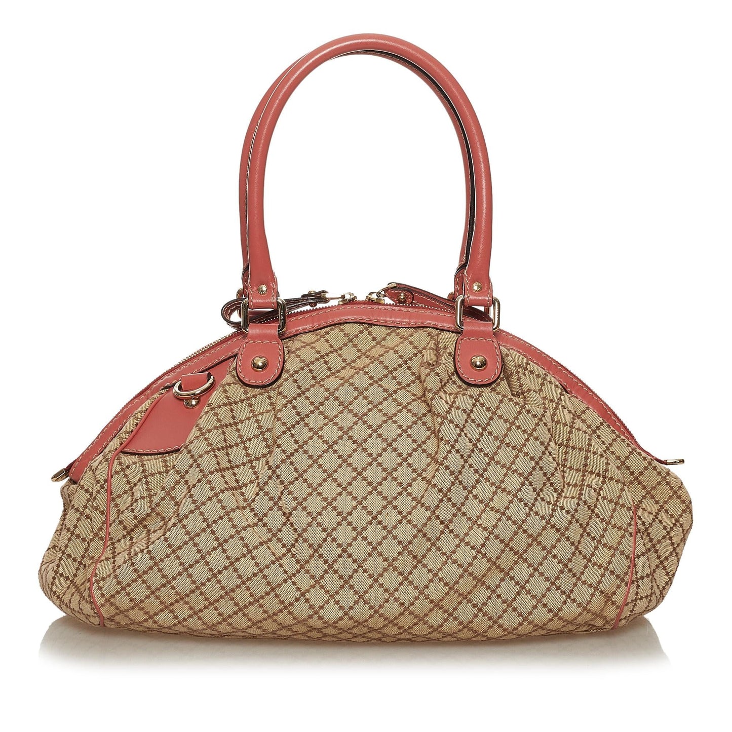 Gucci Diamante Sukey Canvas Handbag