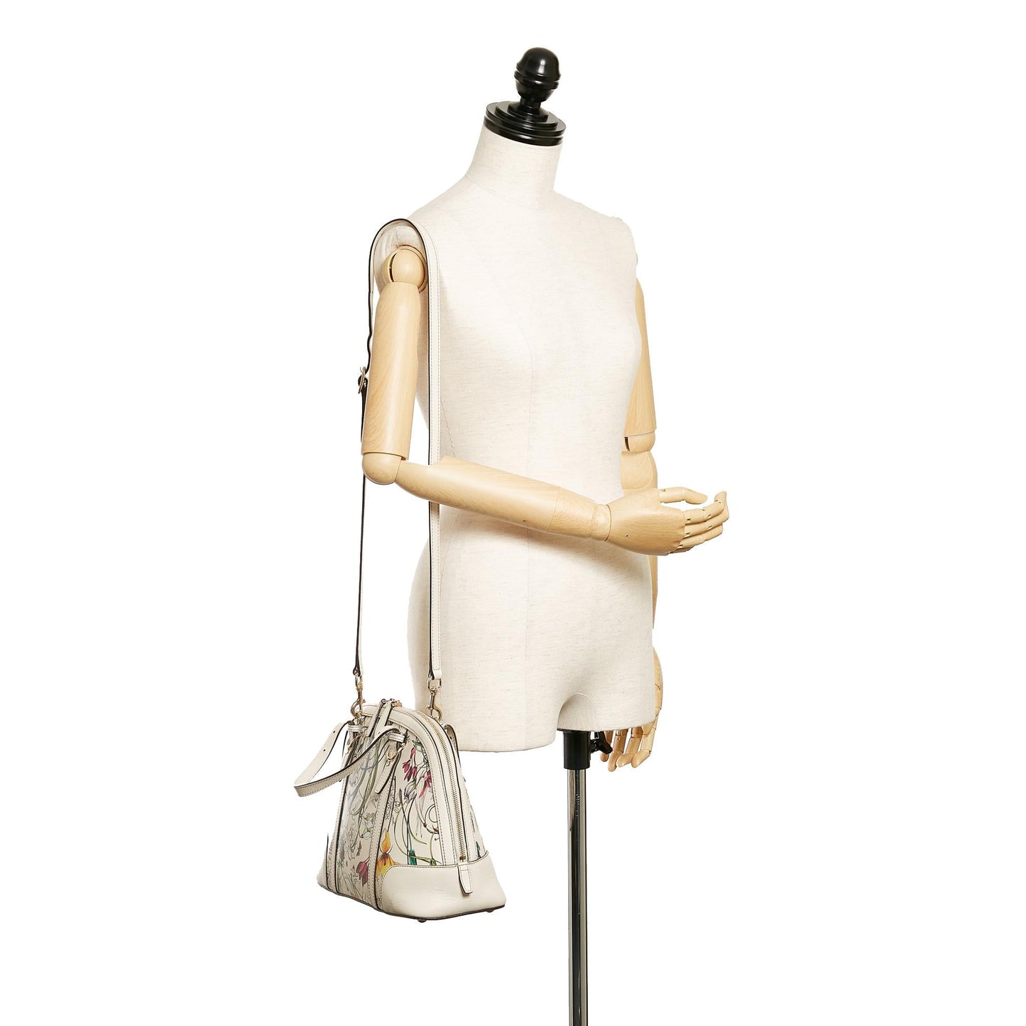 Gucci Flora Nice Coated Canvas Satchel