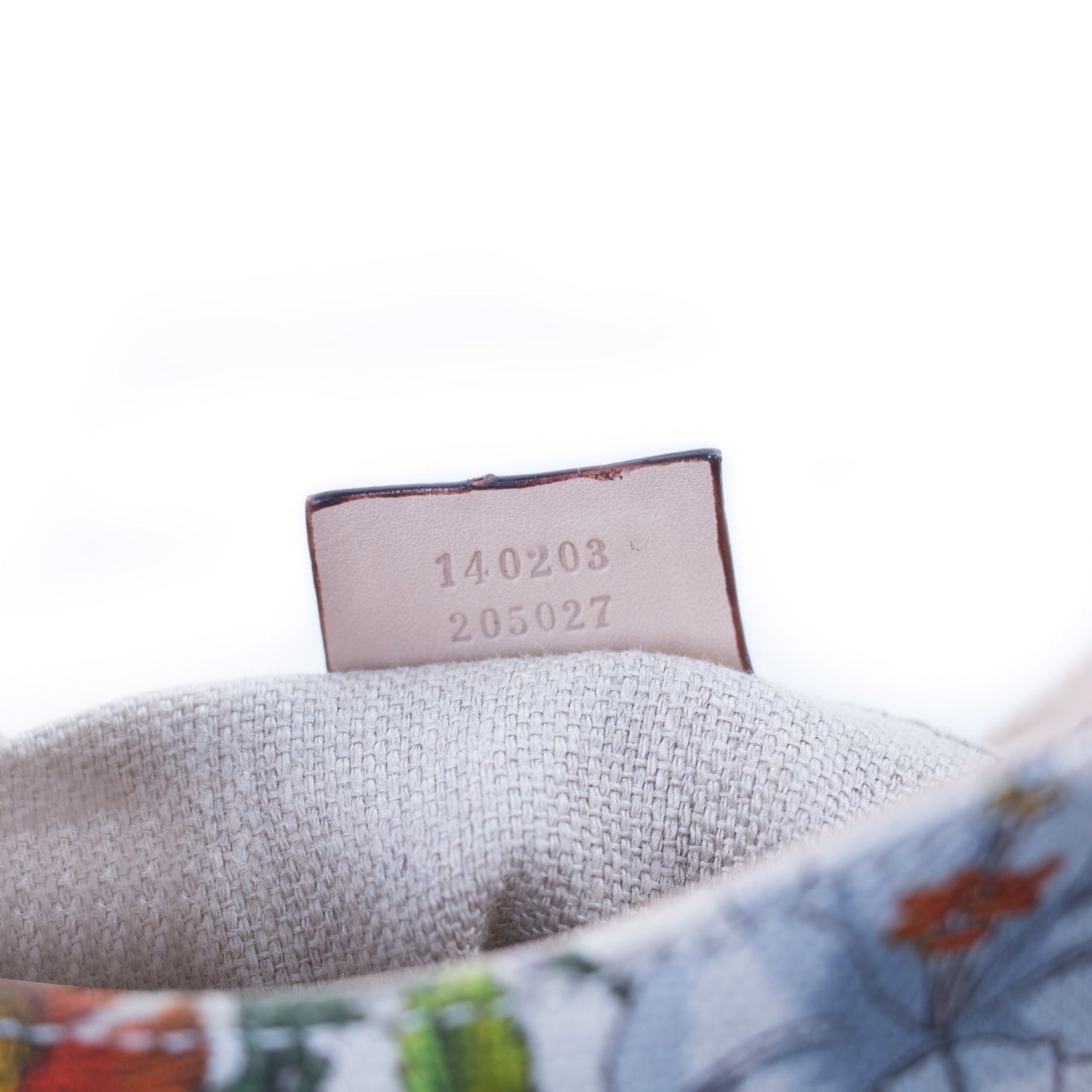 Gucci Floral Bamboo Bucket Bag