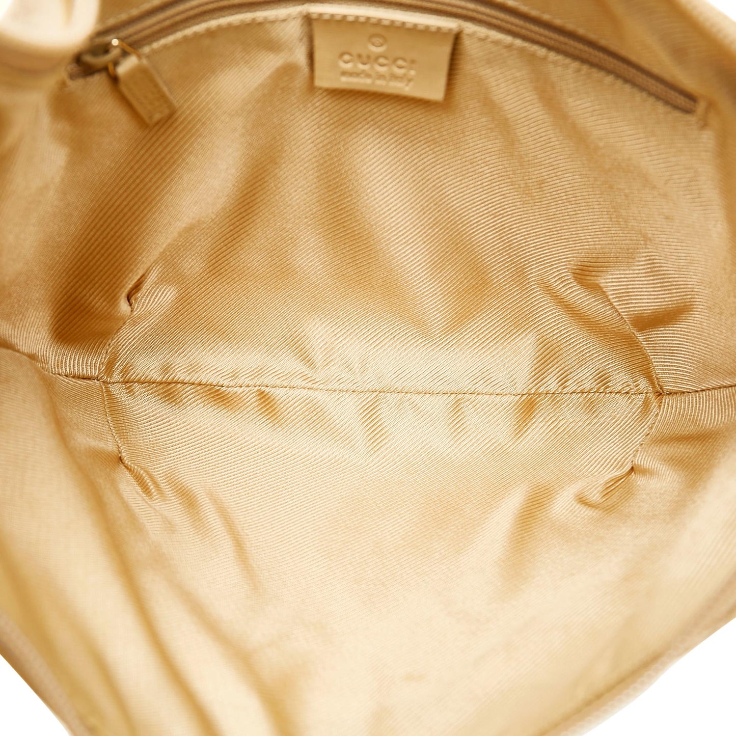 Gucci G Monogram Canvas Shoulder Bag