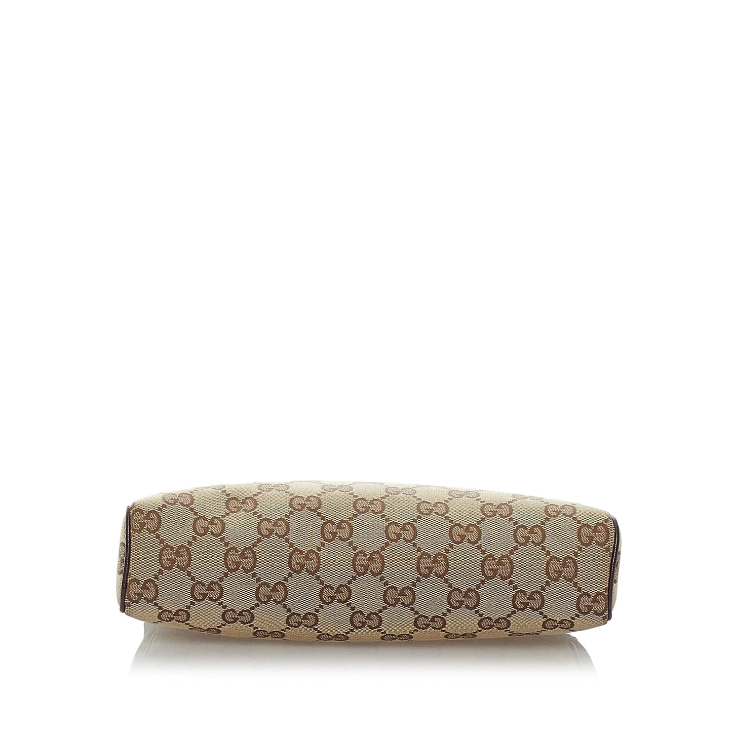 Gucci GG Abbey D-Ring Canvas Baguette