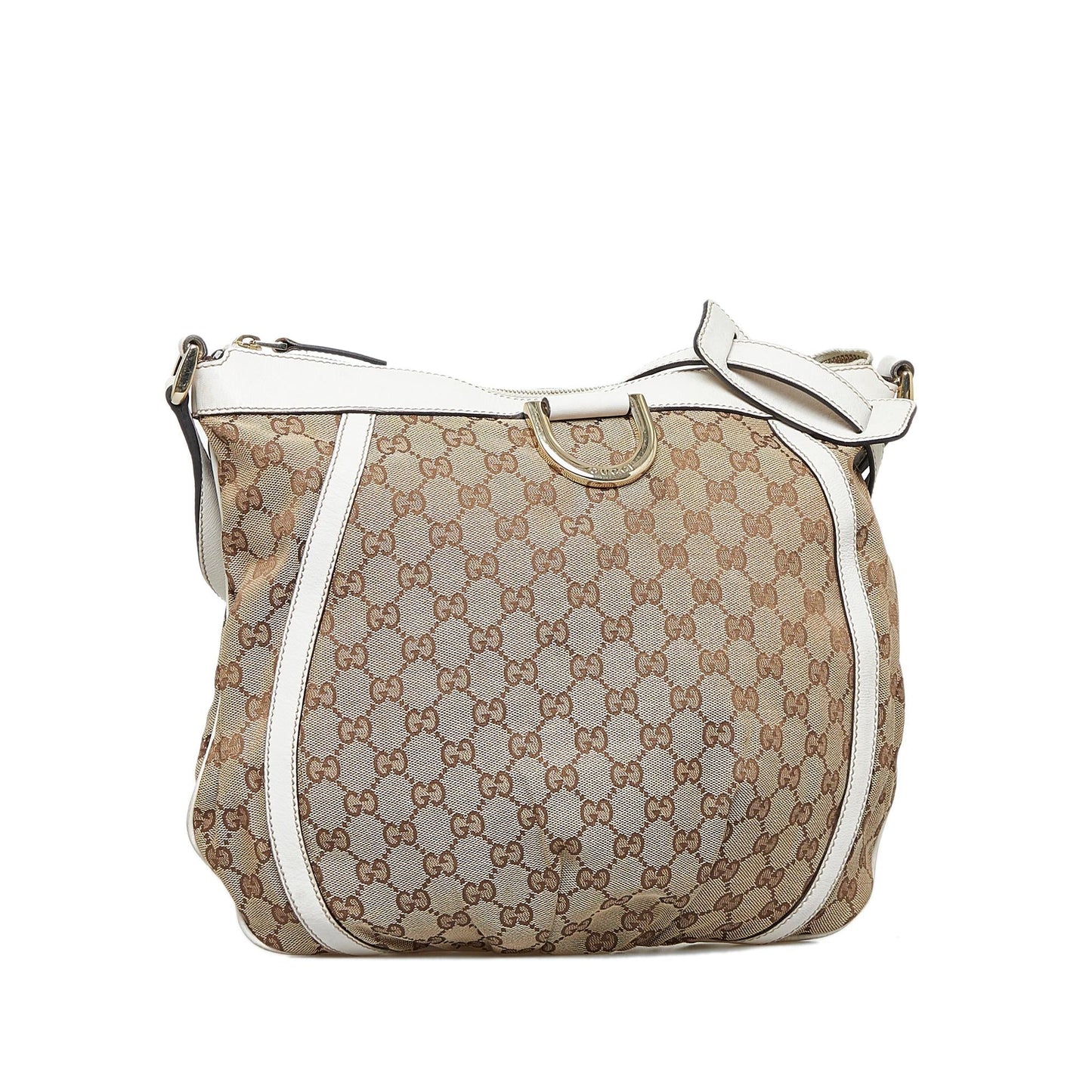 Gucci GG Canvas Abbey D Ring Crossbody Bag (SHG-E8Ihbs)