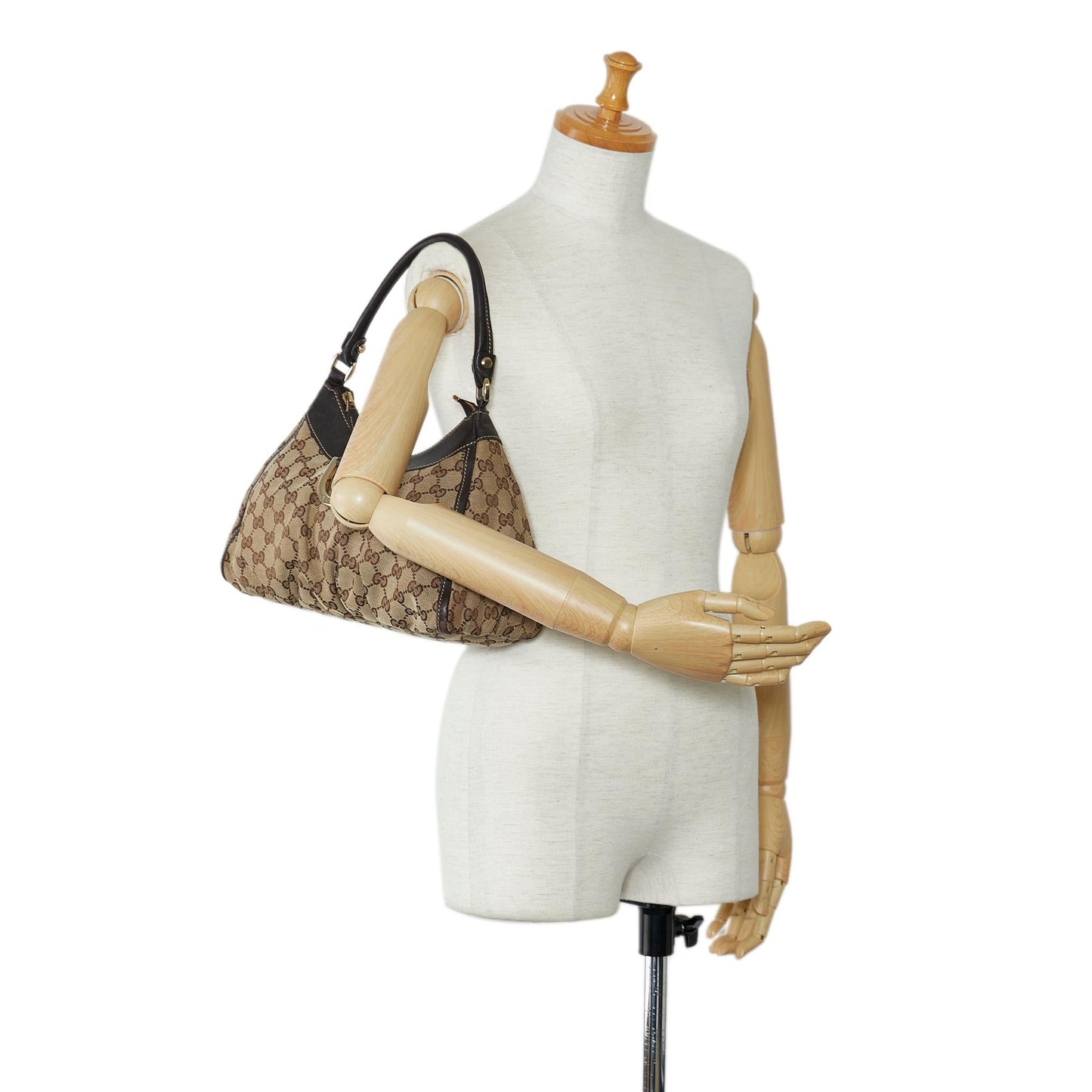 Gucci GG Canvas Abbey D-Ring Handbag (SHG-9znrC6)