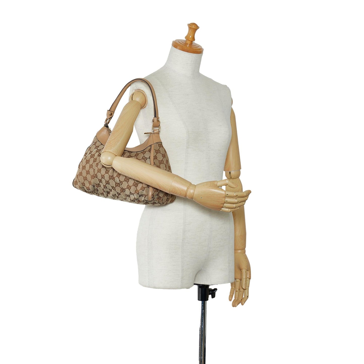 Gucci GG Canvas Abbey D-Ring Handbag (SHG-qiEaFg)
