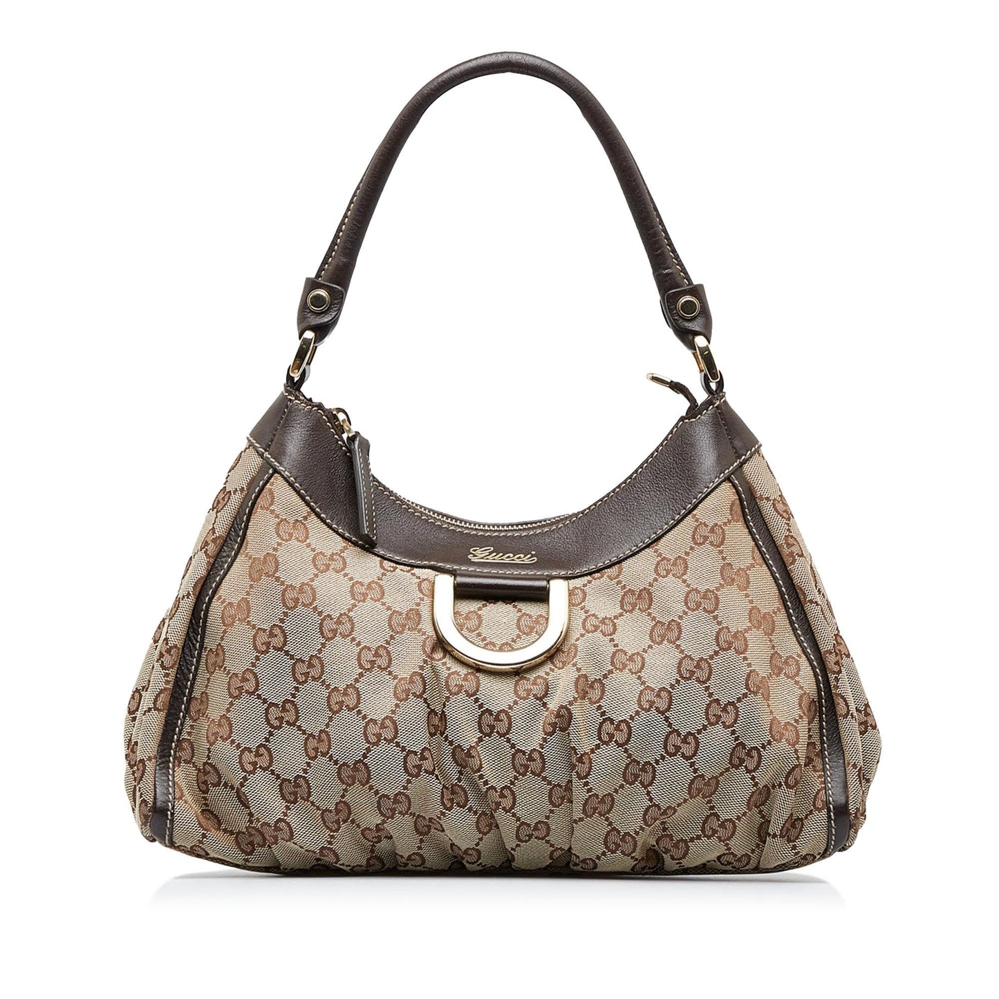 Gucci GG Canvas Abbey D-Ring Handbag (SHG-GBqf3P)