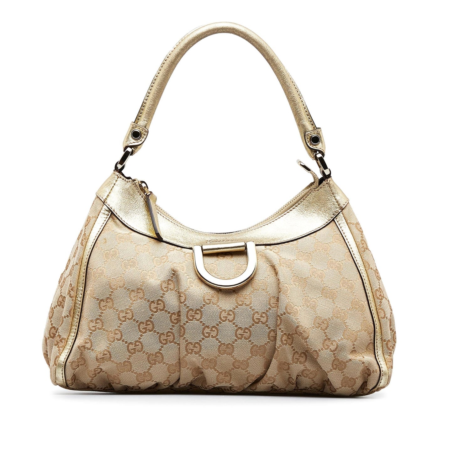 Gucci GG Canvas Abbey D-Ring Handbag (SHG-PoyR9u)