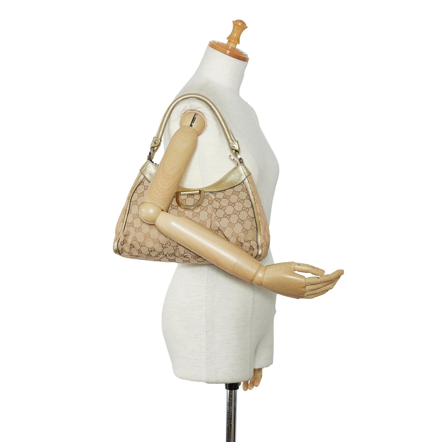 Gucci GG Canvas Abbey D-Ring Handbag (SHG-PoyR9u)