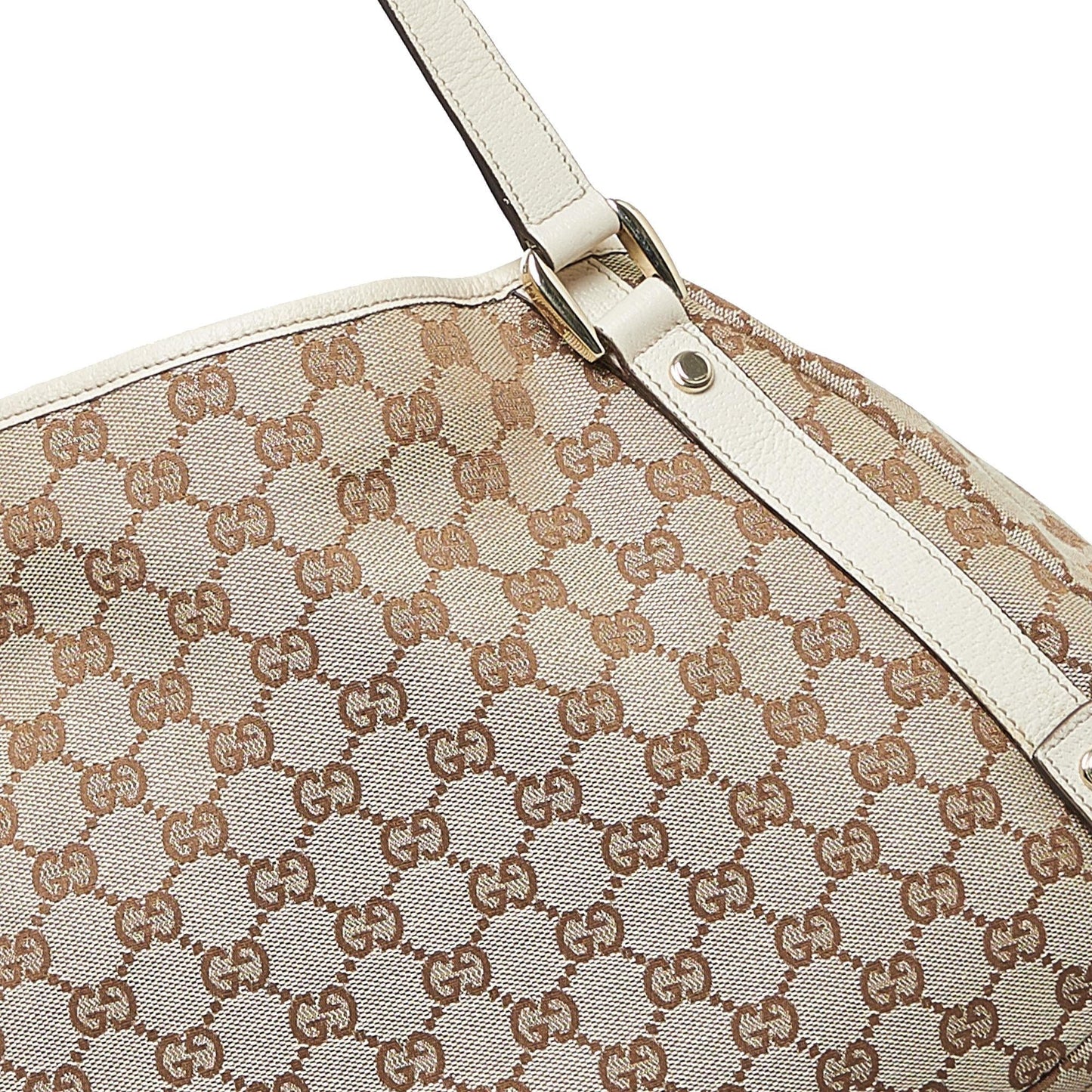 Gucci GG Canvas Abbey D-Ring Shoulder Bag (SHG-7lrnKn)