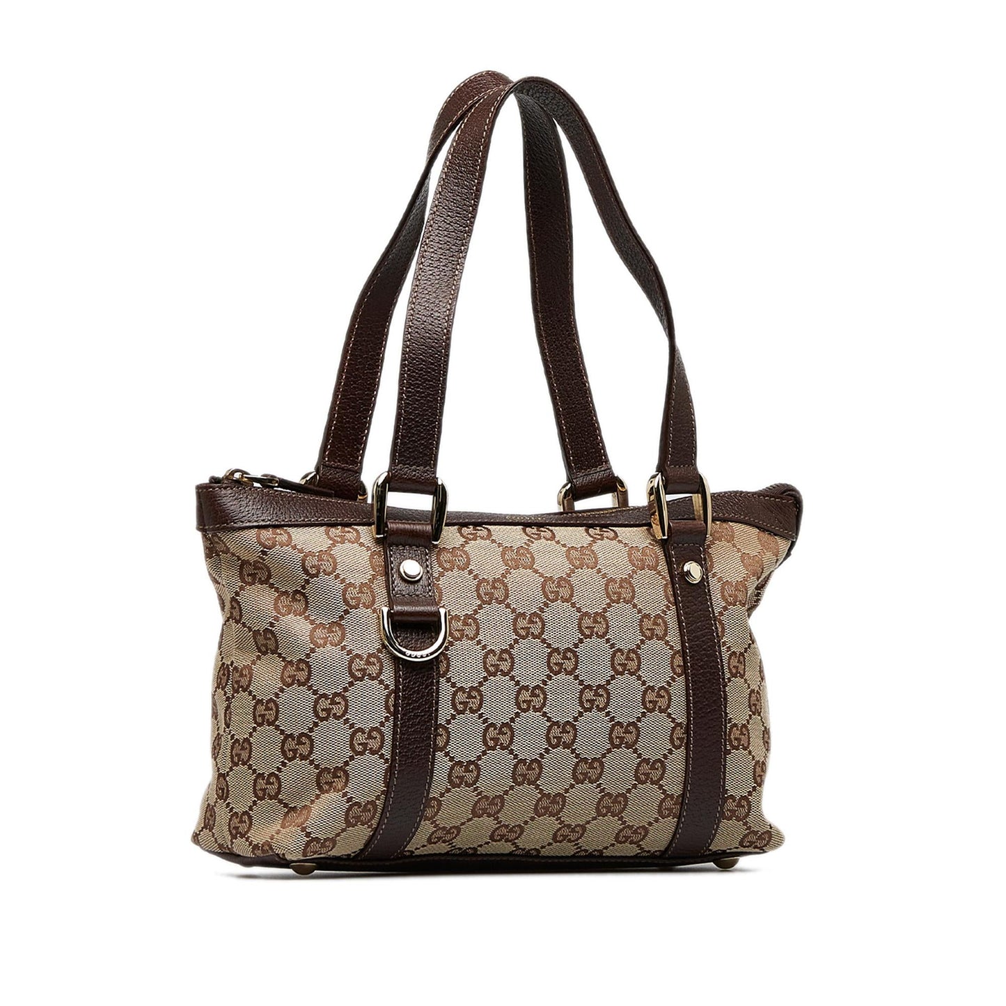 Gucci GG Canvas Abbey D-Ring Shoulder Bag (SHG-rkCvPr)