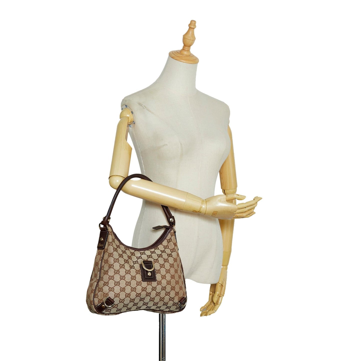 Gucci GG Canvas Abbey D-Ring Shoulder Bag (SHG-eLZmsk)