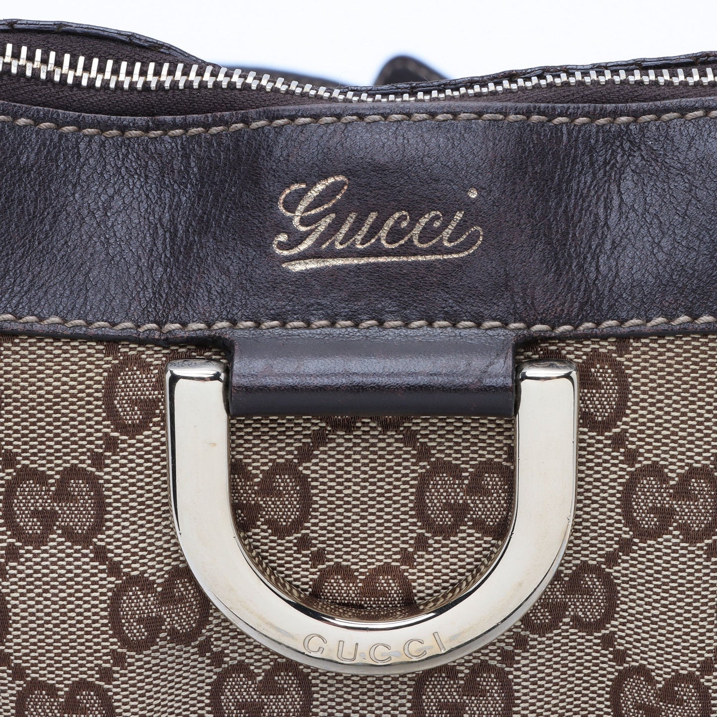 Gucci GG Canvas Abbey D Ring Small Crossbody Bag (SHF-FW1BDF)