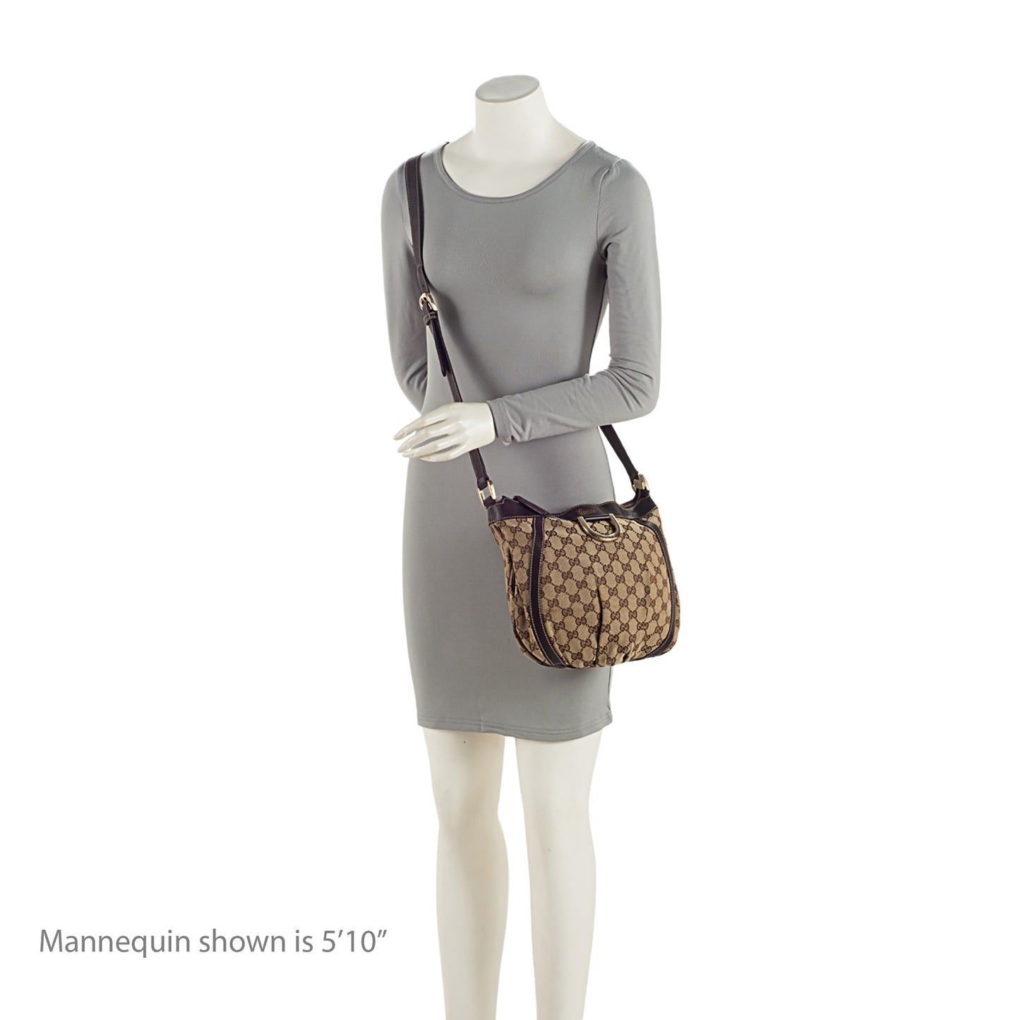 Gucci GG Canvas Abbey D Ring Small Crossbody Bag (SHF-FW1BDF)