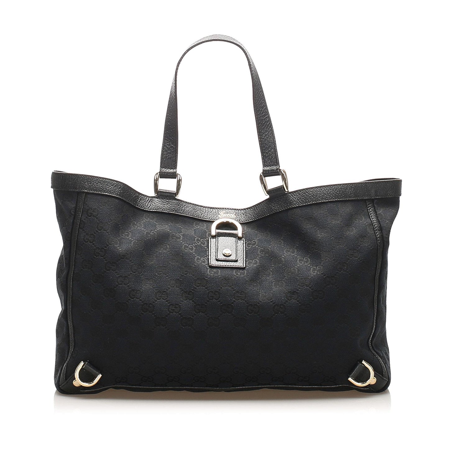 Gucci GG Canvas Abbey D- Ring Tote Bag (SHG-15204)