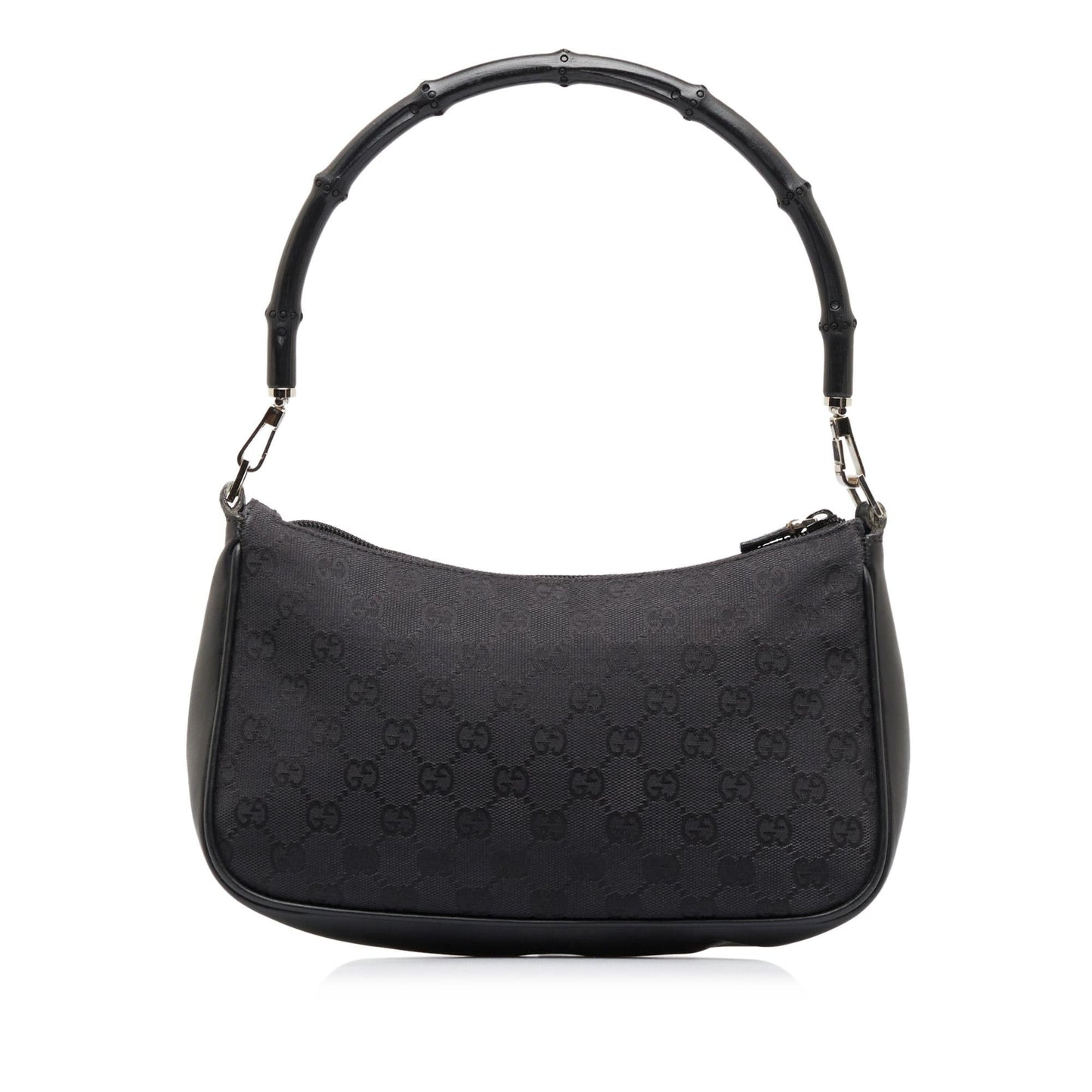 Gucci GG Canvas Bamboo Baguette (SHG-kSjf51)