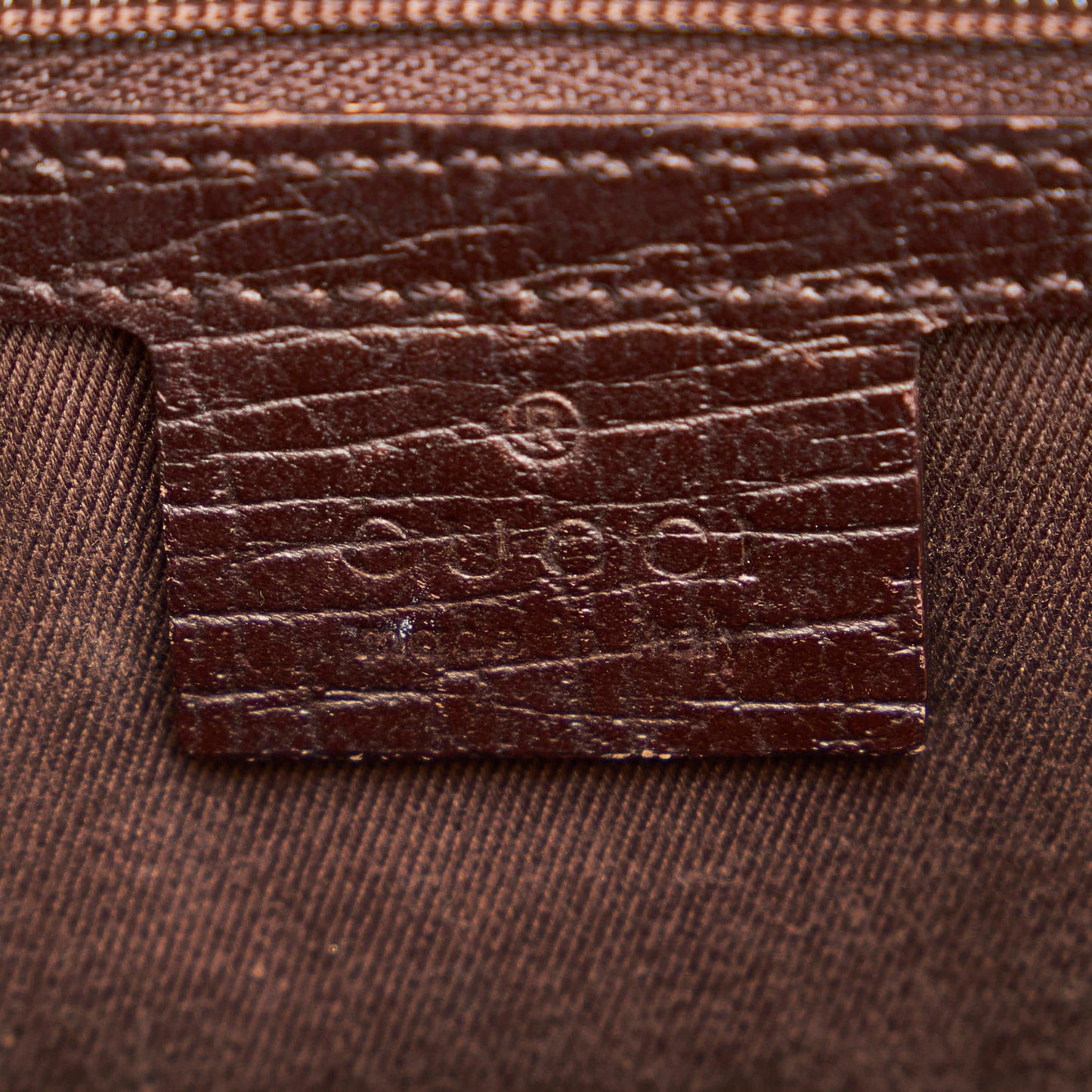 Gucci GG Canvas Bamboo Handbag