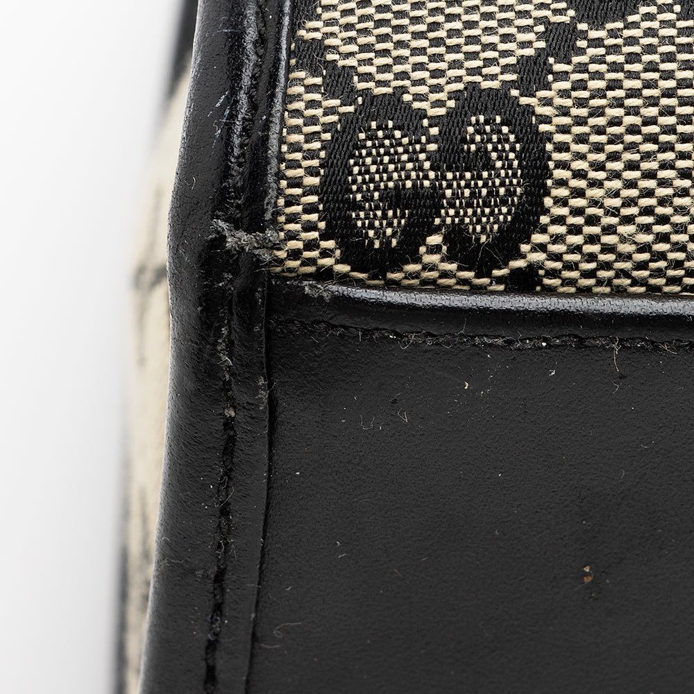 Gucci GG Canvas Bardot Satchel