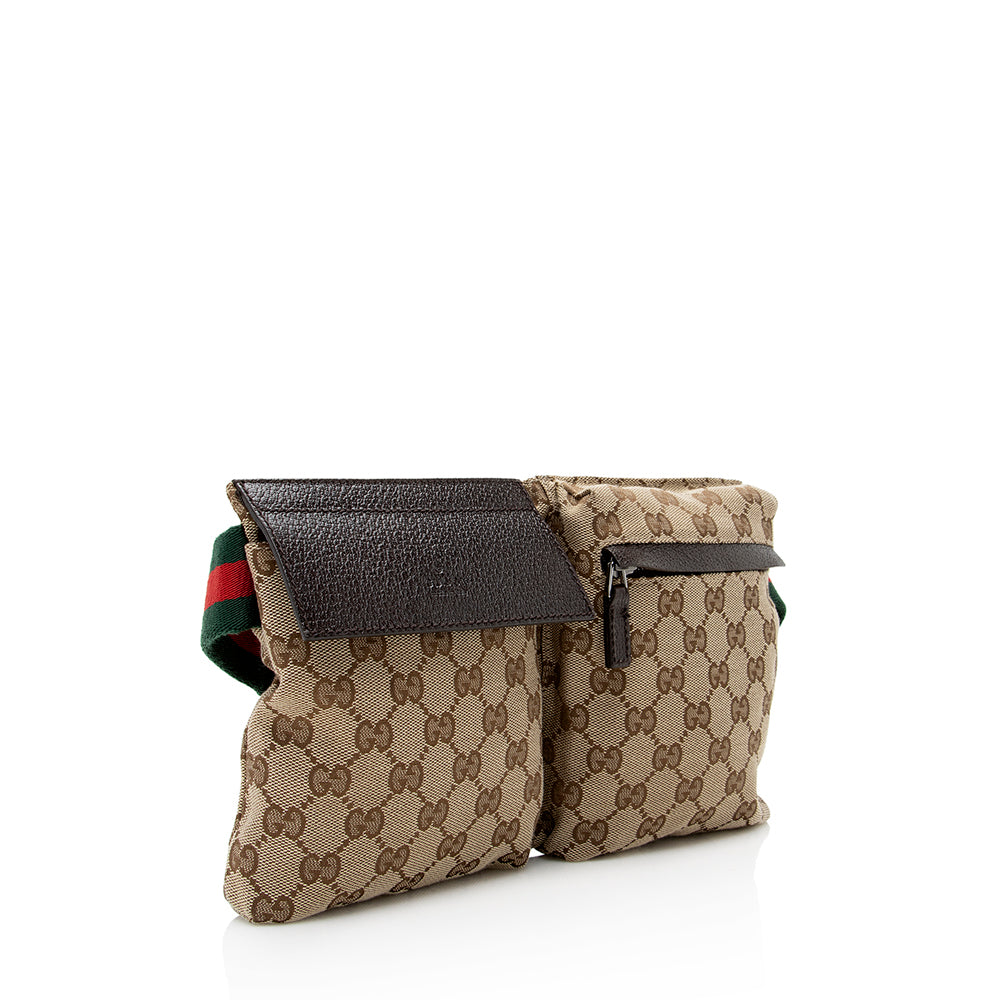 Gucci GG Canvas Web Belt Bag