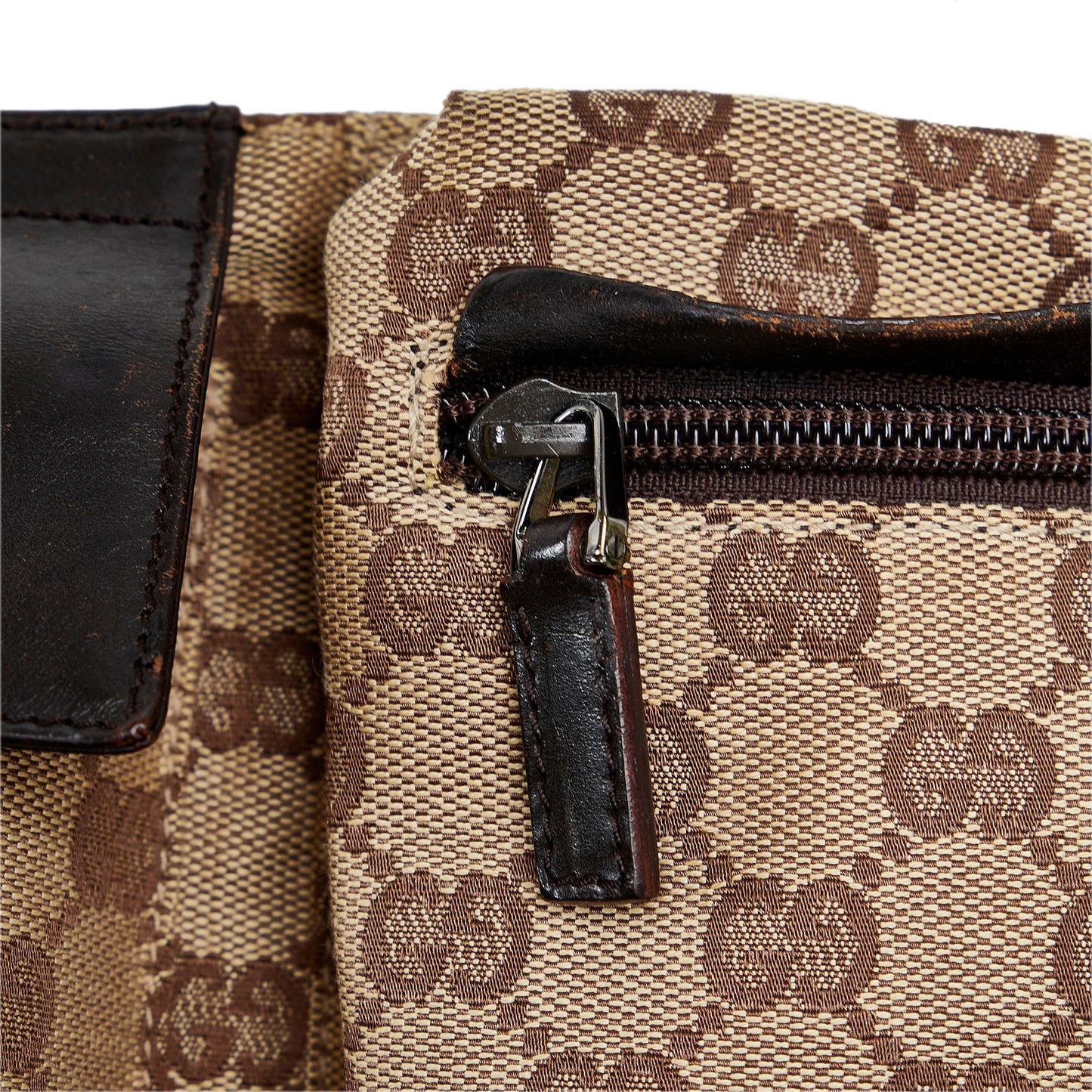 Gucci GG Canvas Belt Bag (SHG-f7z2QI)