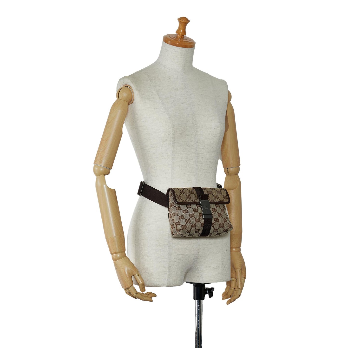 Gucci GG Canvas Belt Bag (SHG-cR2Tbh)