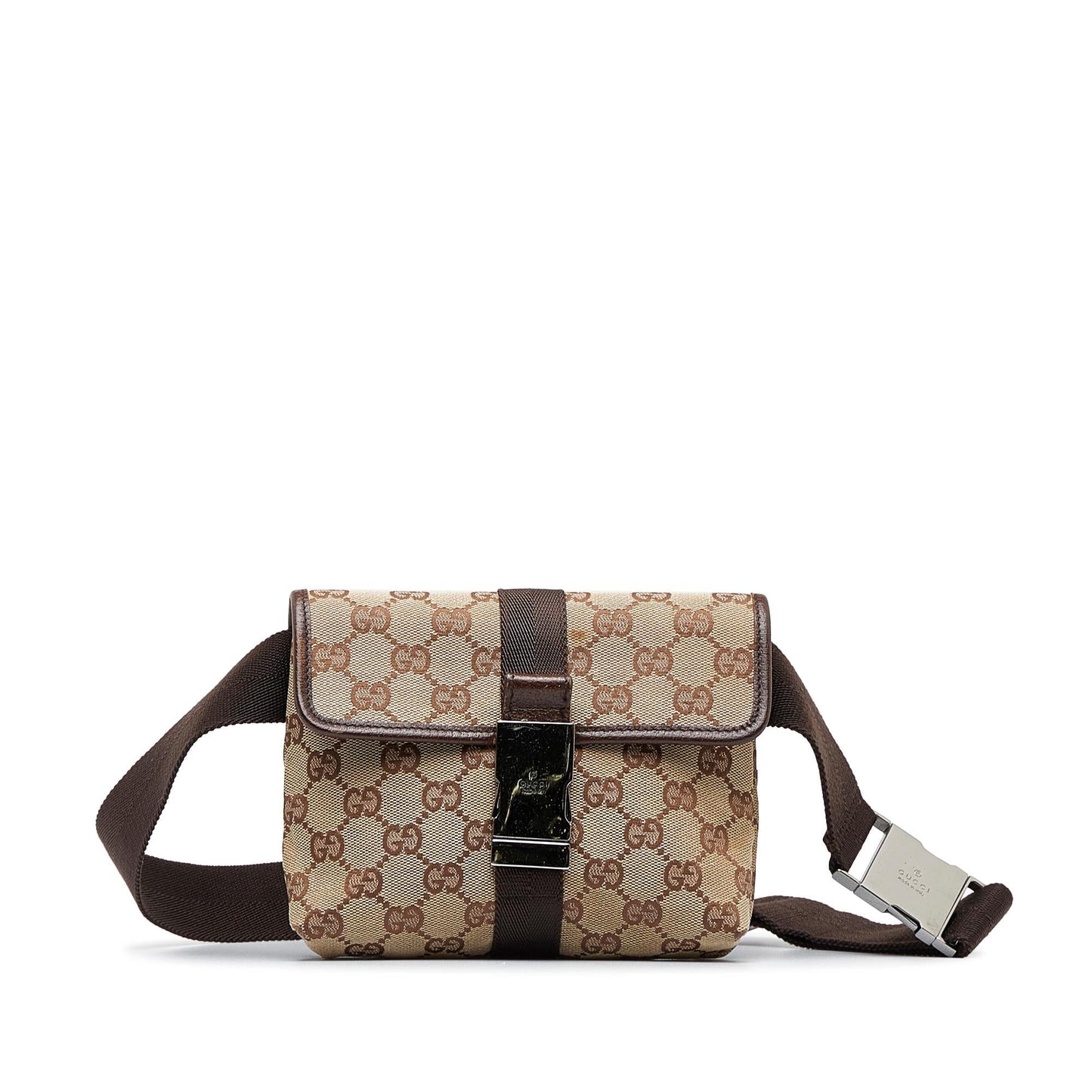 Gucci GG Canvas Belt Bag (SHG-fjvCjQ)