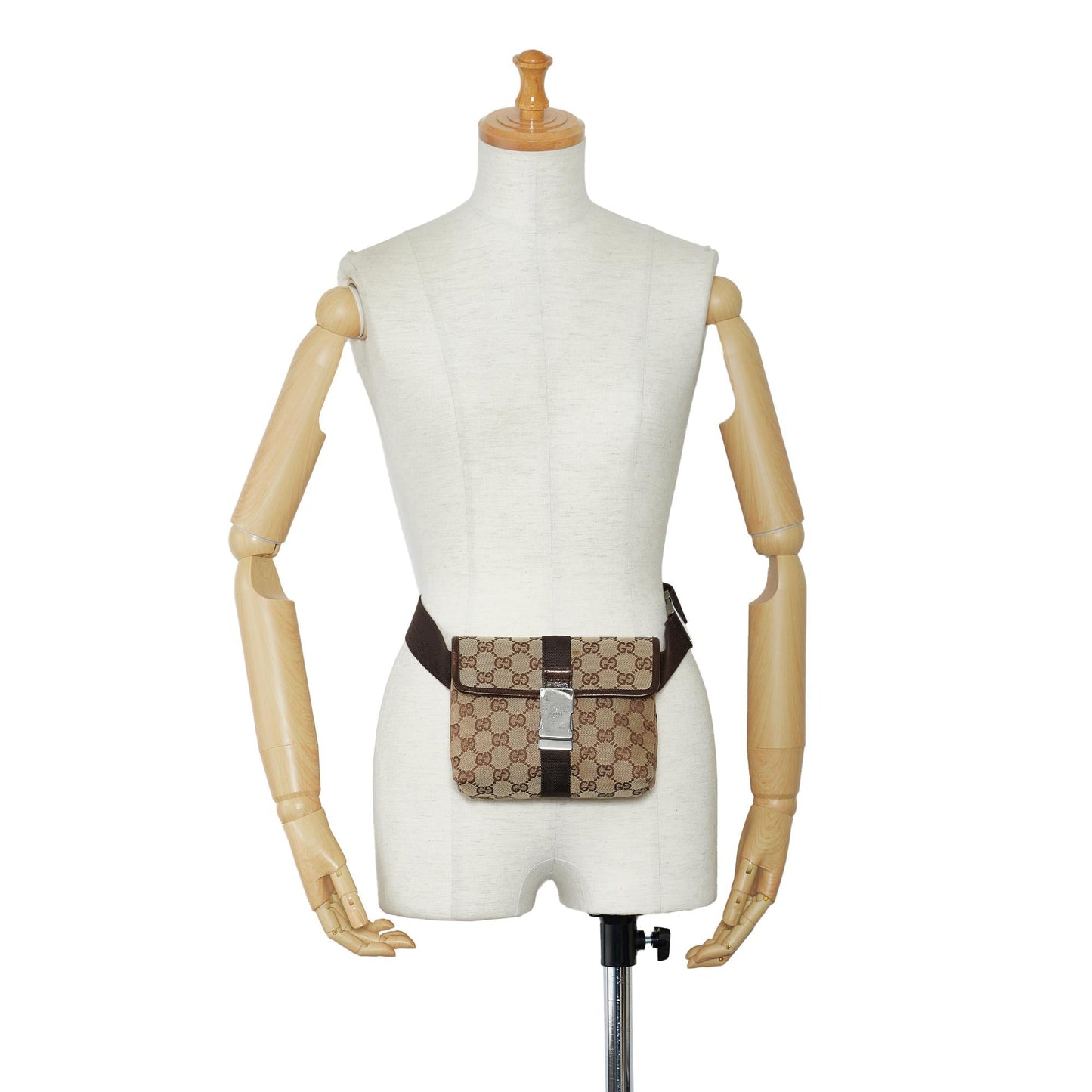 Gucci GG Canvas Belt Bag (SHG-fjvCjQ)