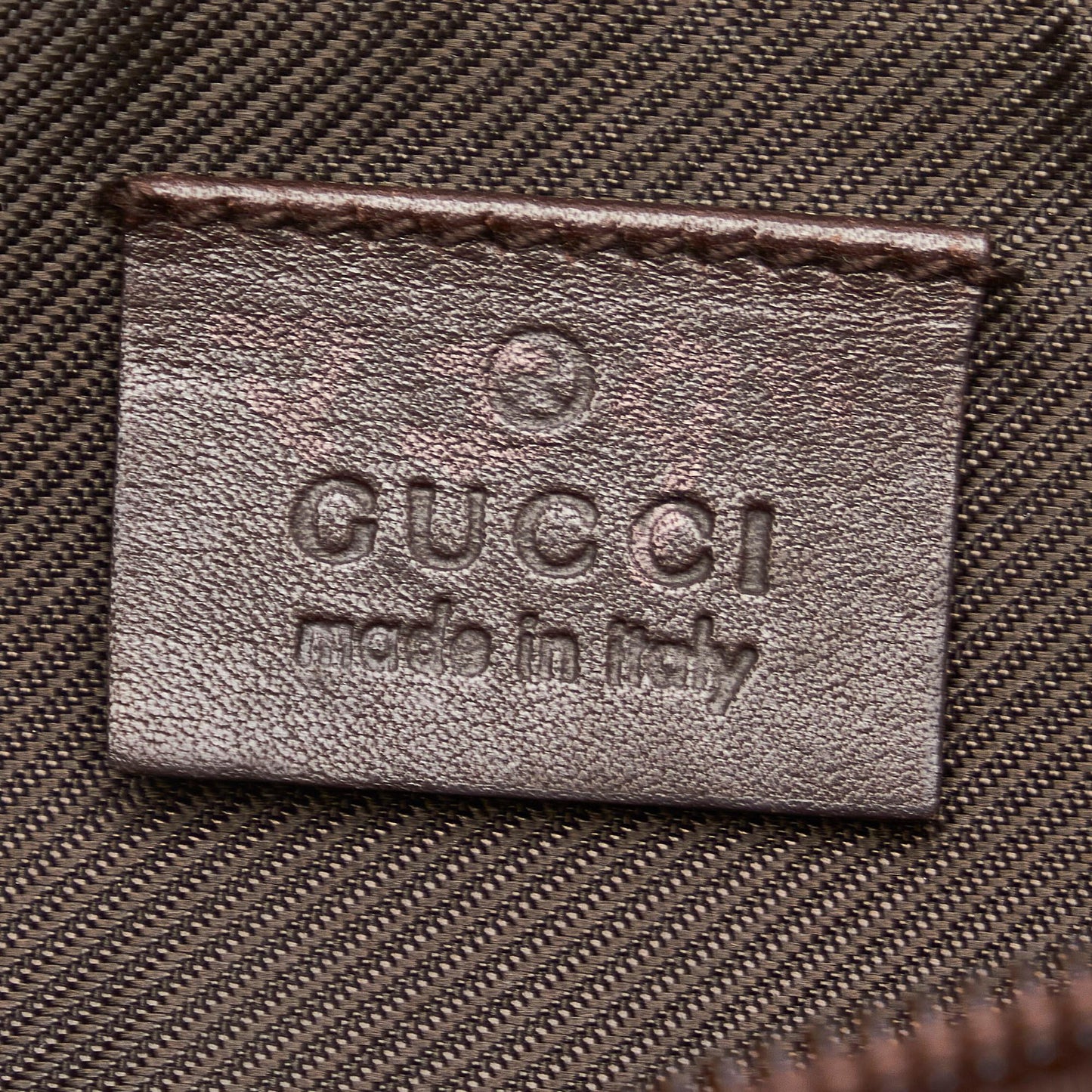 Gucci GG Canvas Boat Baguette