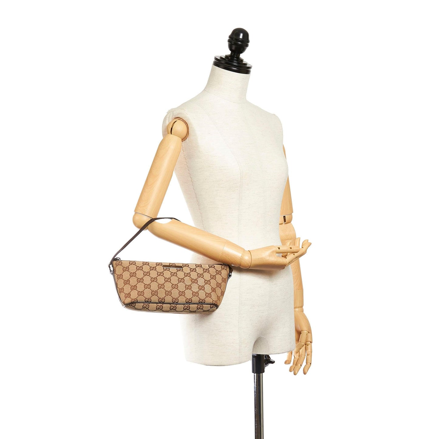 Gucci GG Canvas Boat Baguette