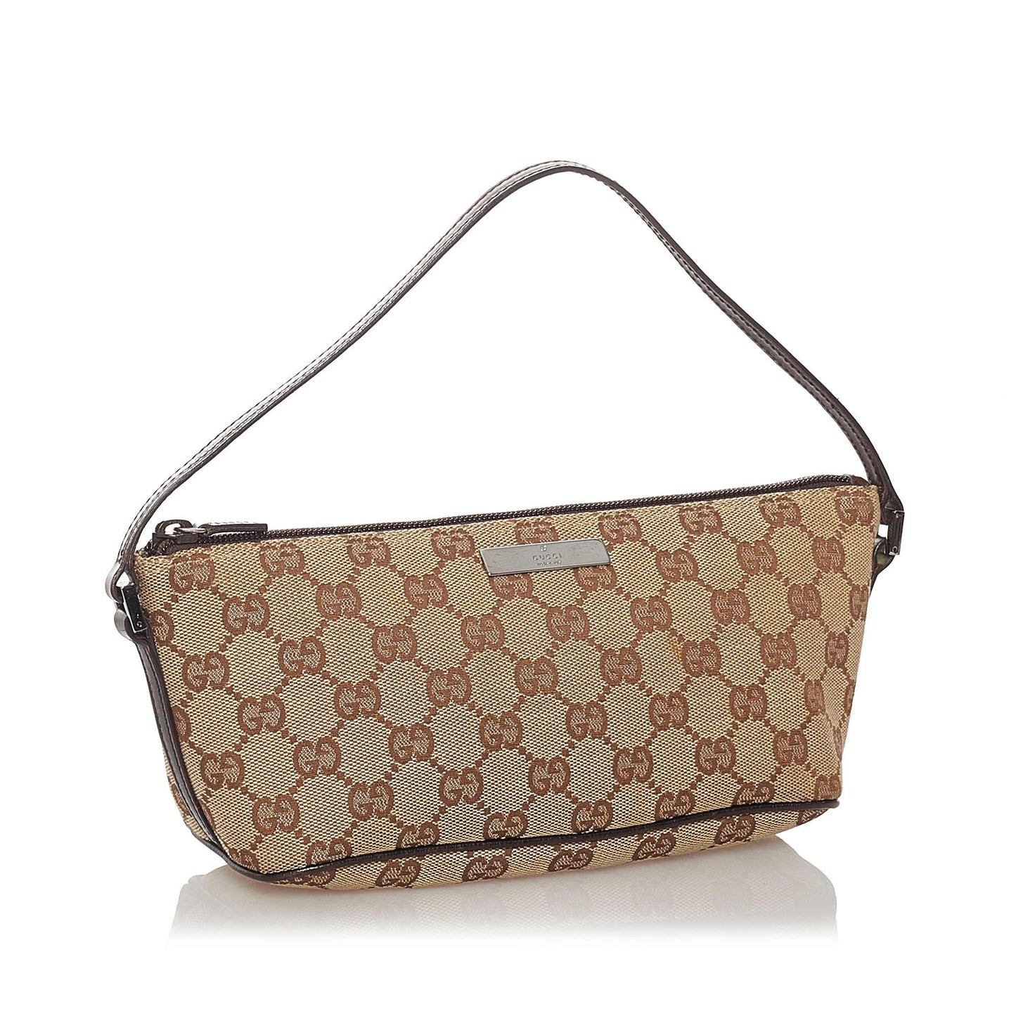 Gucci GG Canvas Boat Baguette