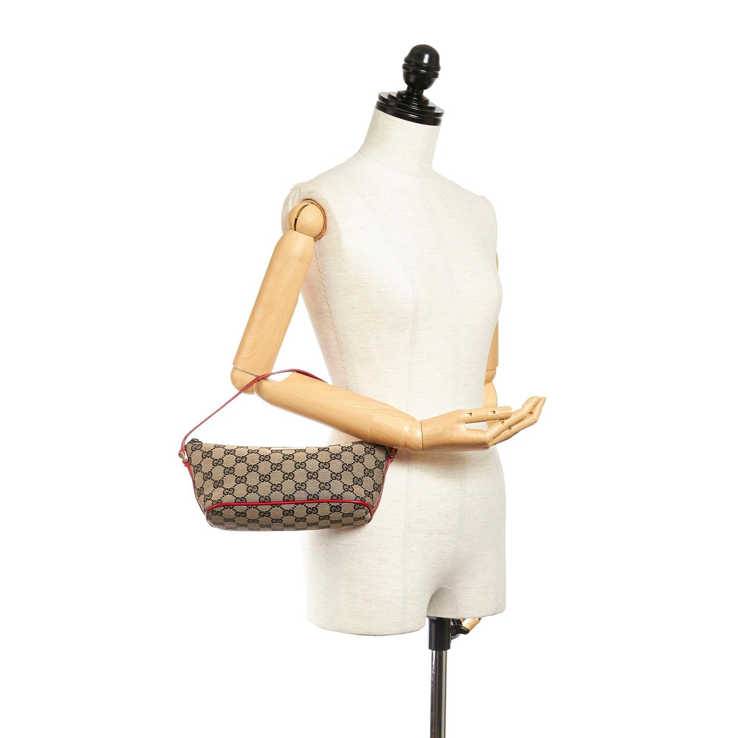 Gucci GG Canvas Boat Baguette