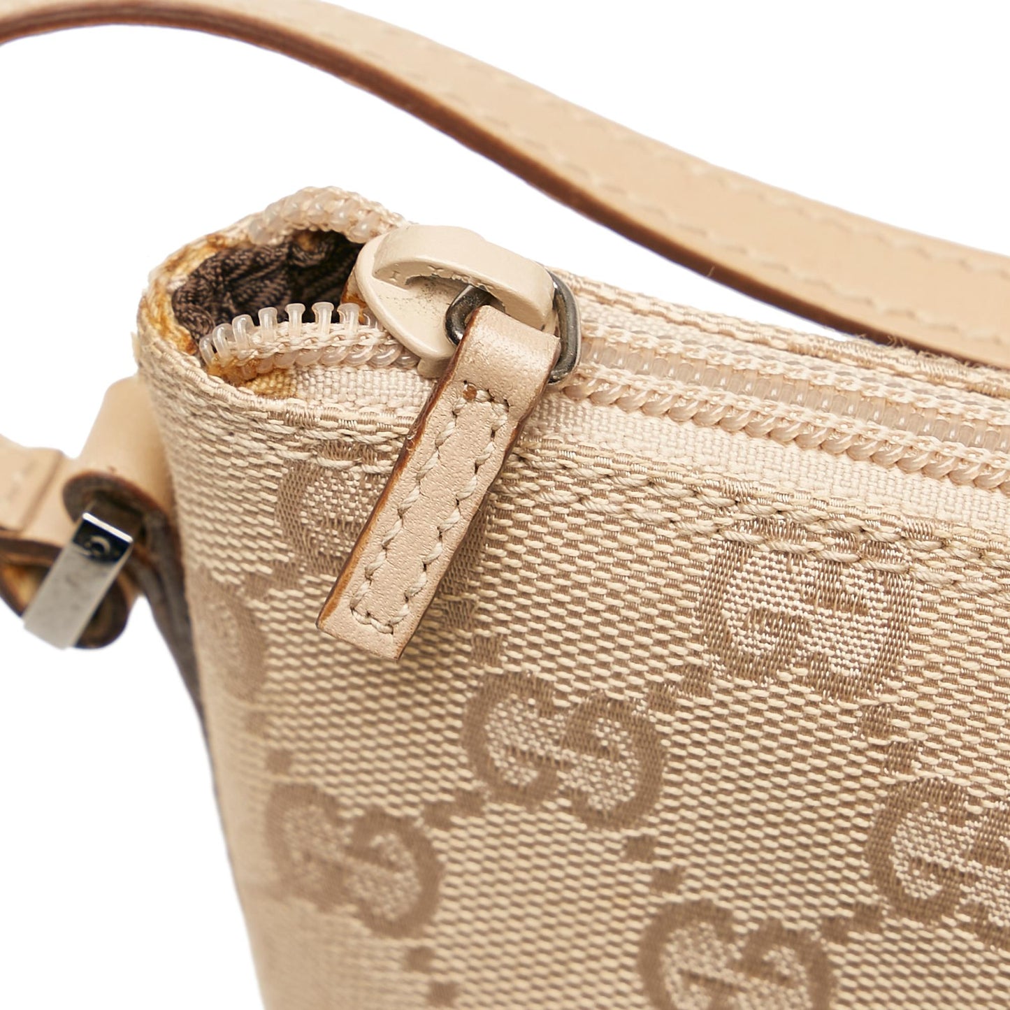 Gucci GG Canvas Boat Baguette