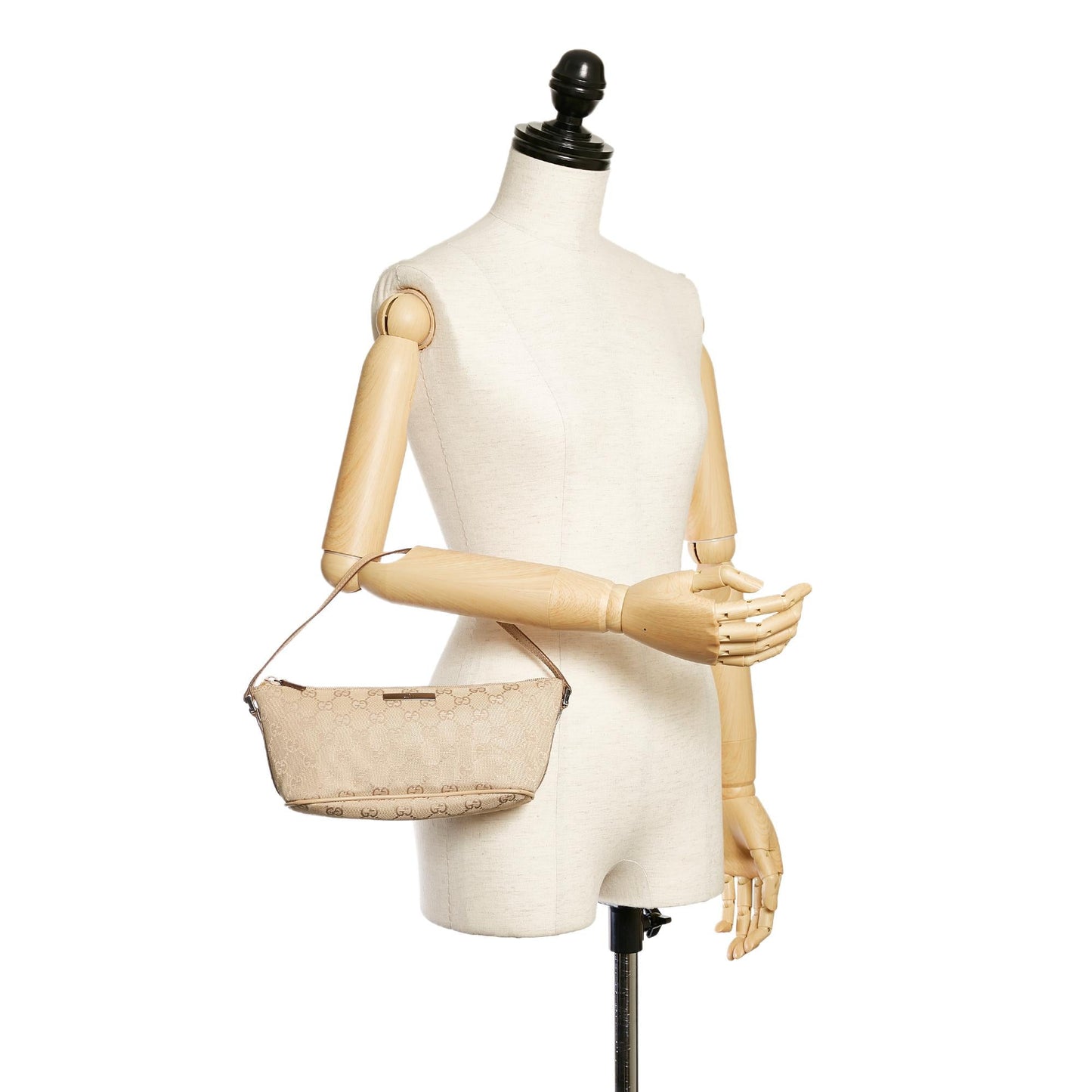 Gucci GG Canvas Boat Baguette