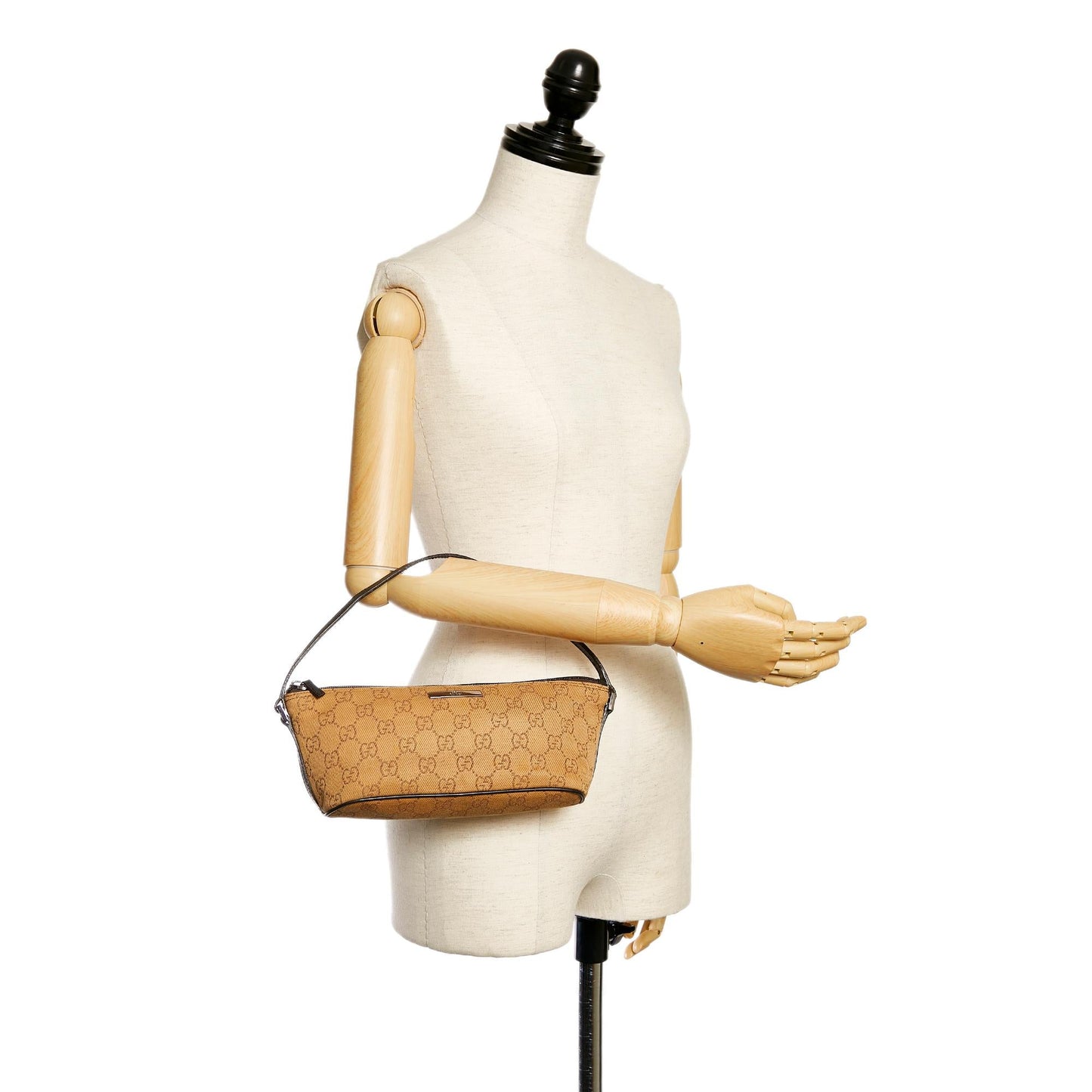 Gucci GG Canvas Boat Baguette