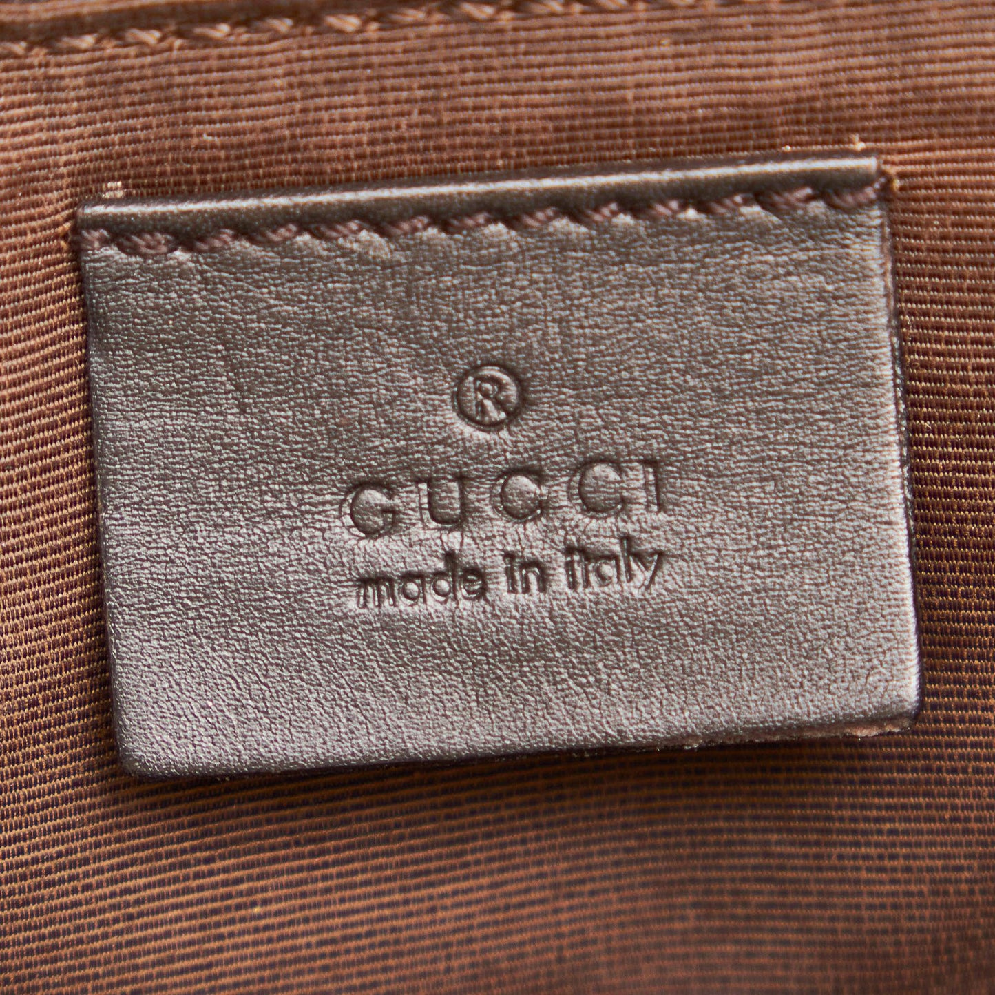 Gucci GG Canvas Boat Baguette