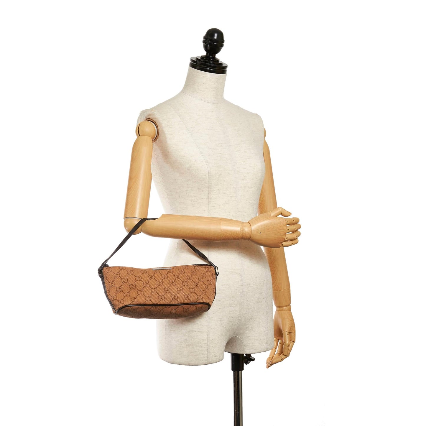 Gucci GG Canvas Boat Baguette