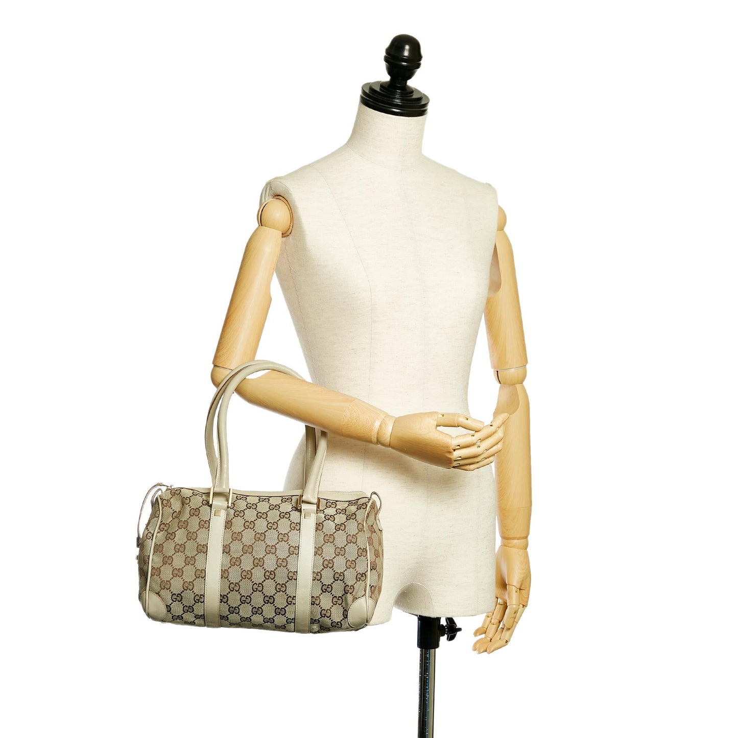 Gucci GG Canvas Boston Bag